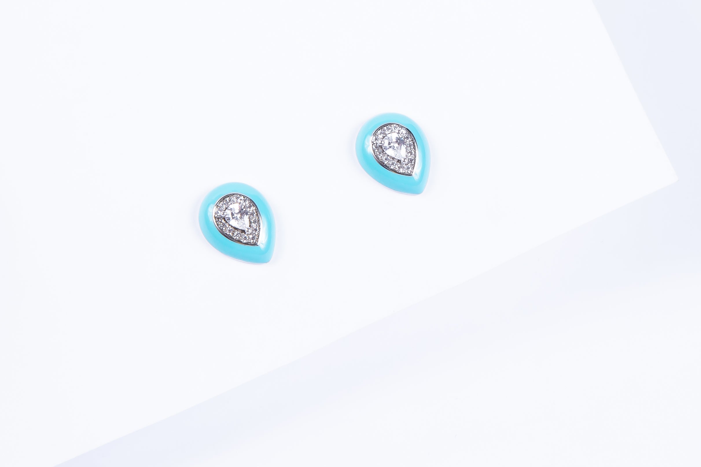 Aro Enamel Teardrop