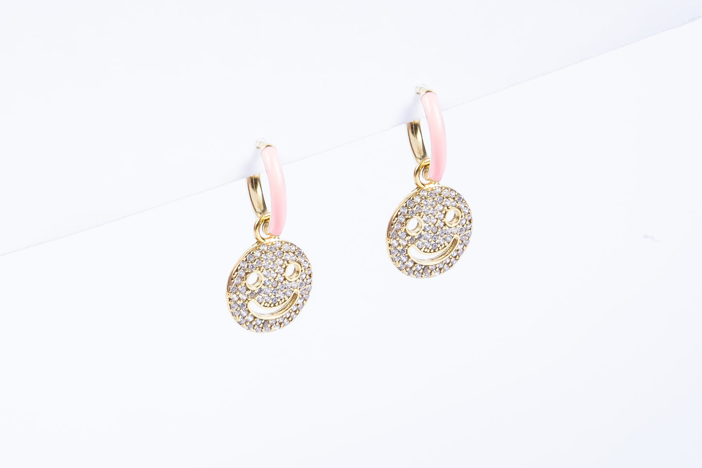 Aro Cz Happy Face Hoop