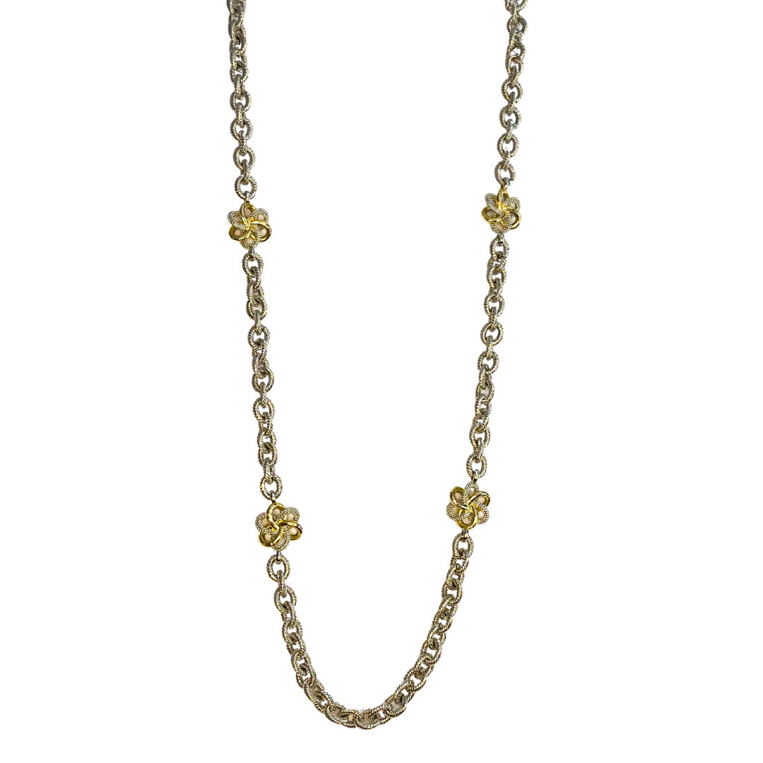 Collar Lungo Silver & Gold Fanny