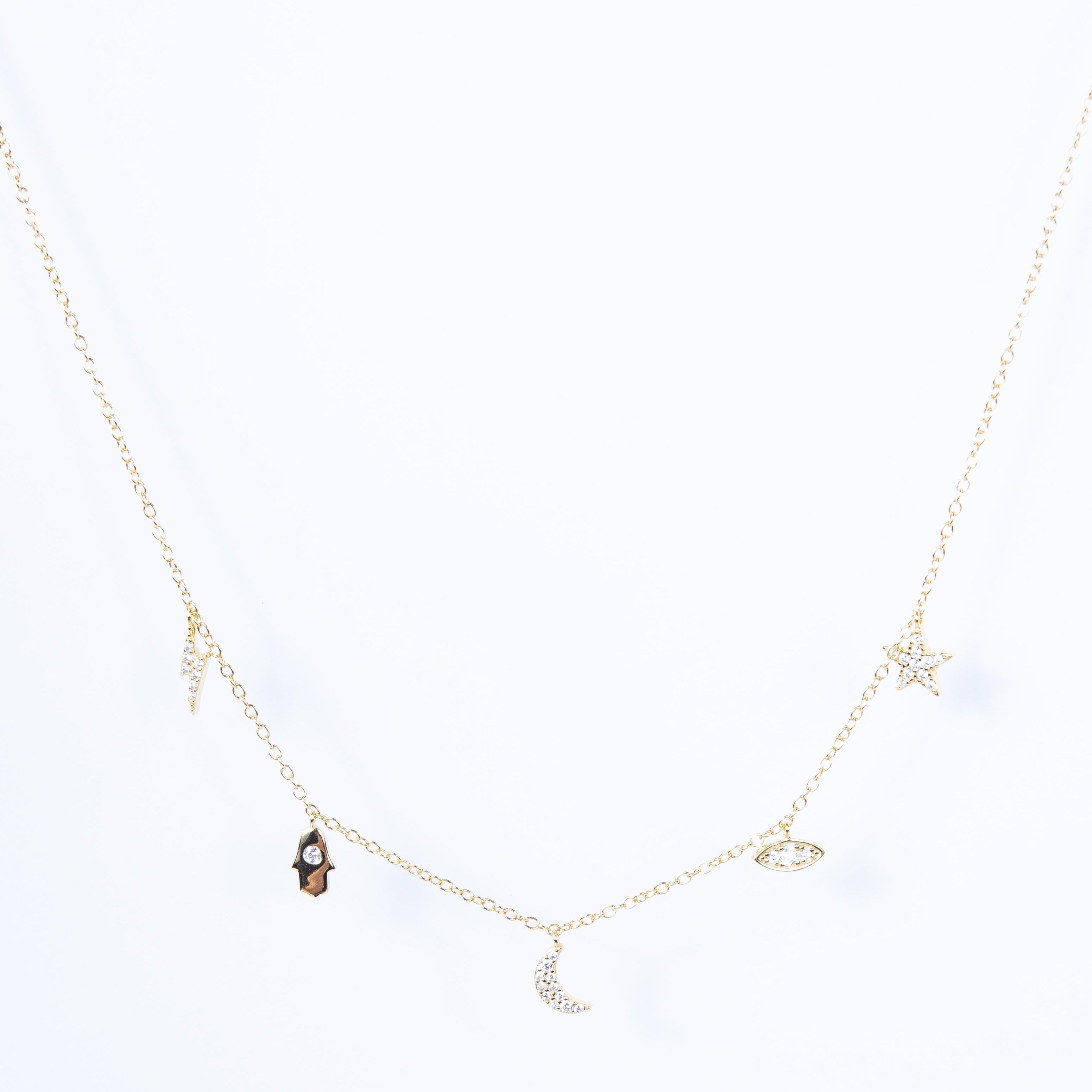 Collar 5 Baby Charm Choker