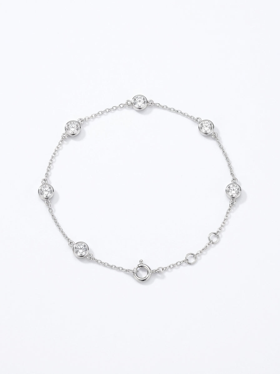 Pulsera SS Lolita Cz Bracelet Silver