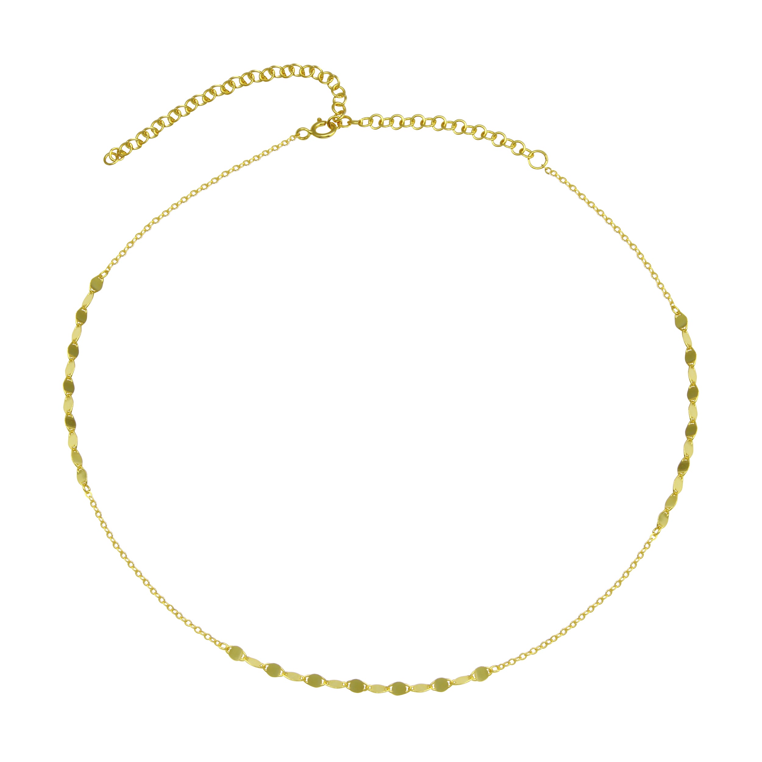 Collar Semi Chainy Mirror