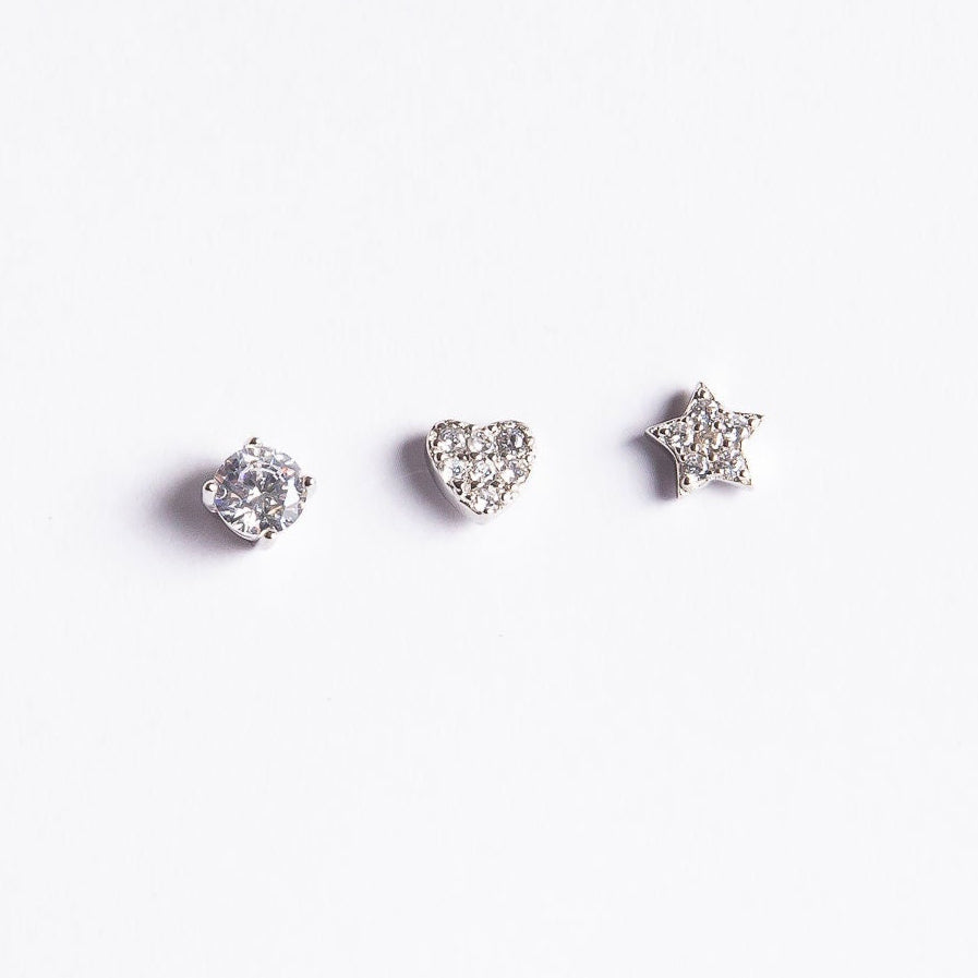 Aro 3 Pack Roundy,Heart & Star