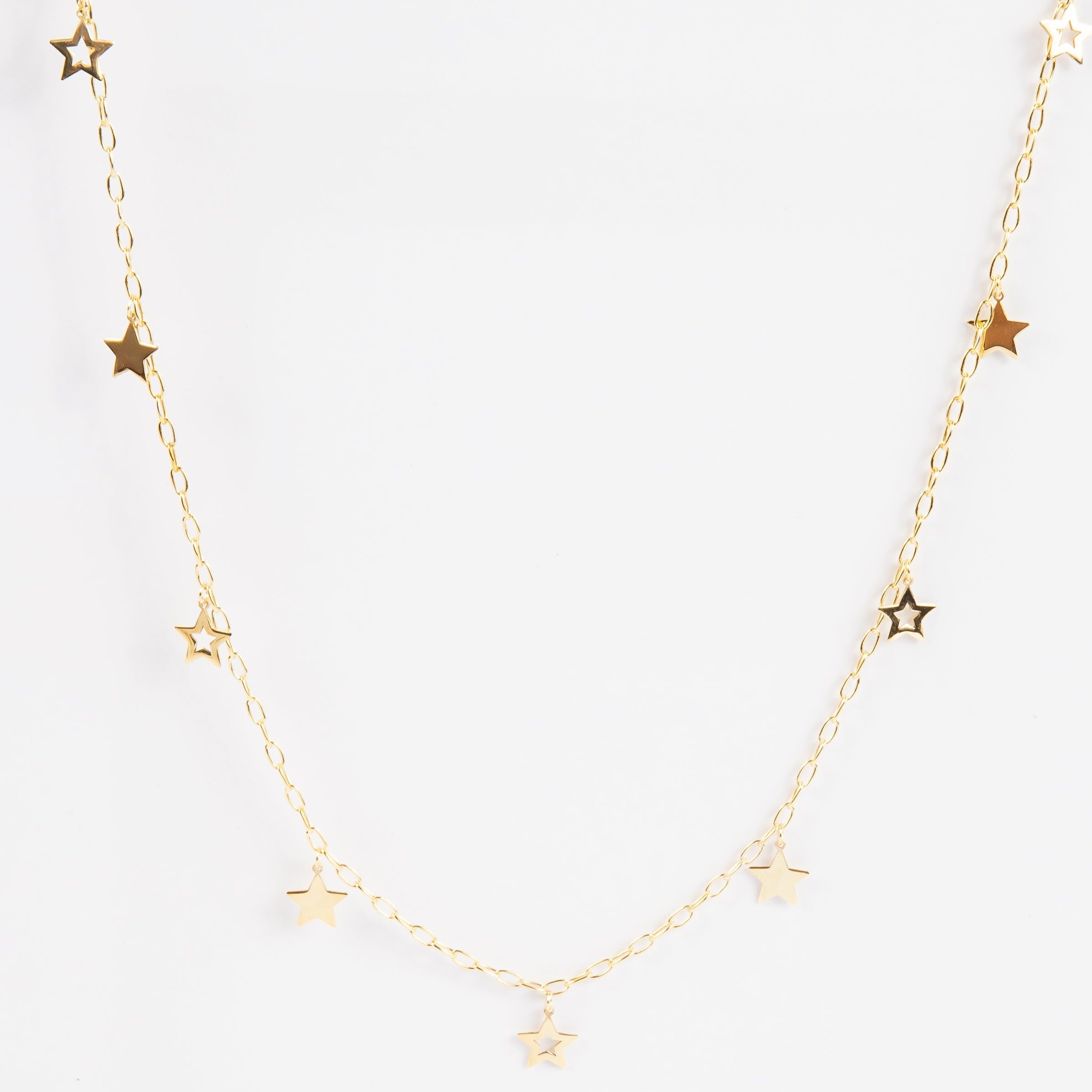 Collar Hollow & Plain Baby Stars