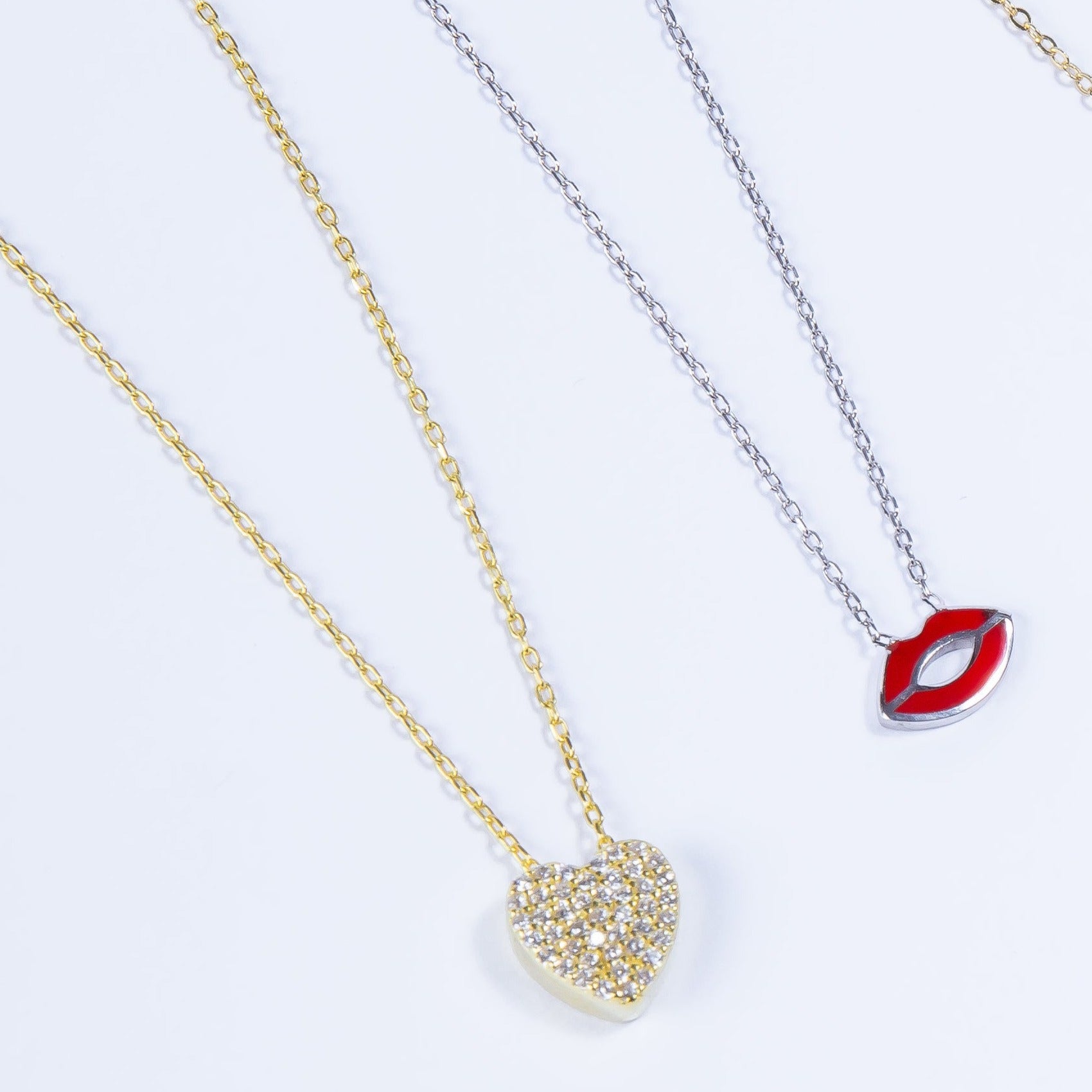 Collar Sliding Heart