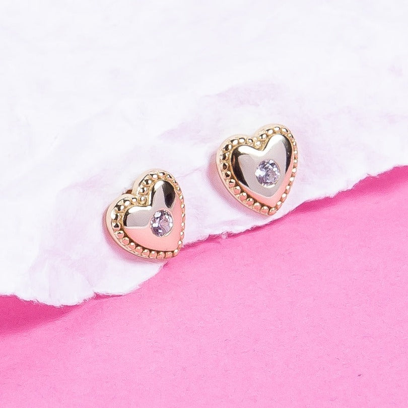 Aro Cutey Sacred Heart Stud