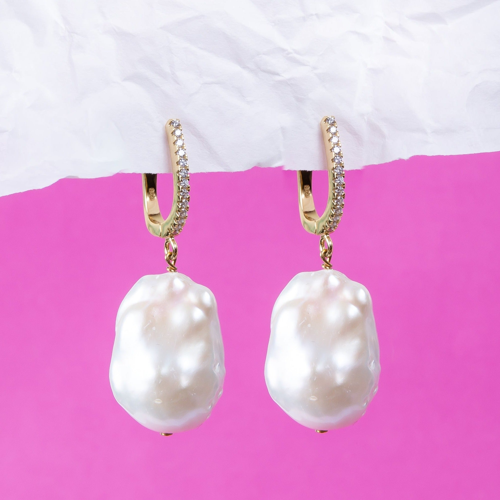 Aro Gran Pearl Drop Gold