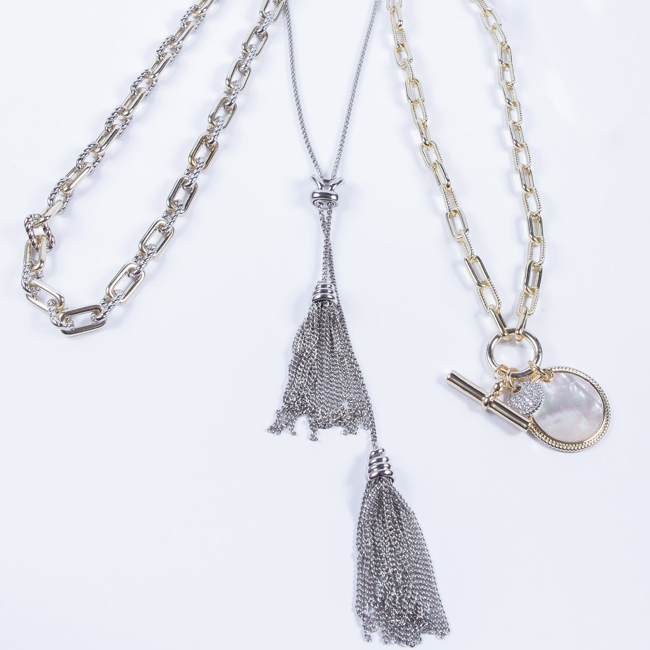 Collar Extra Long Skinny Tassel