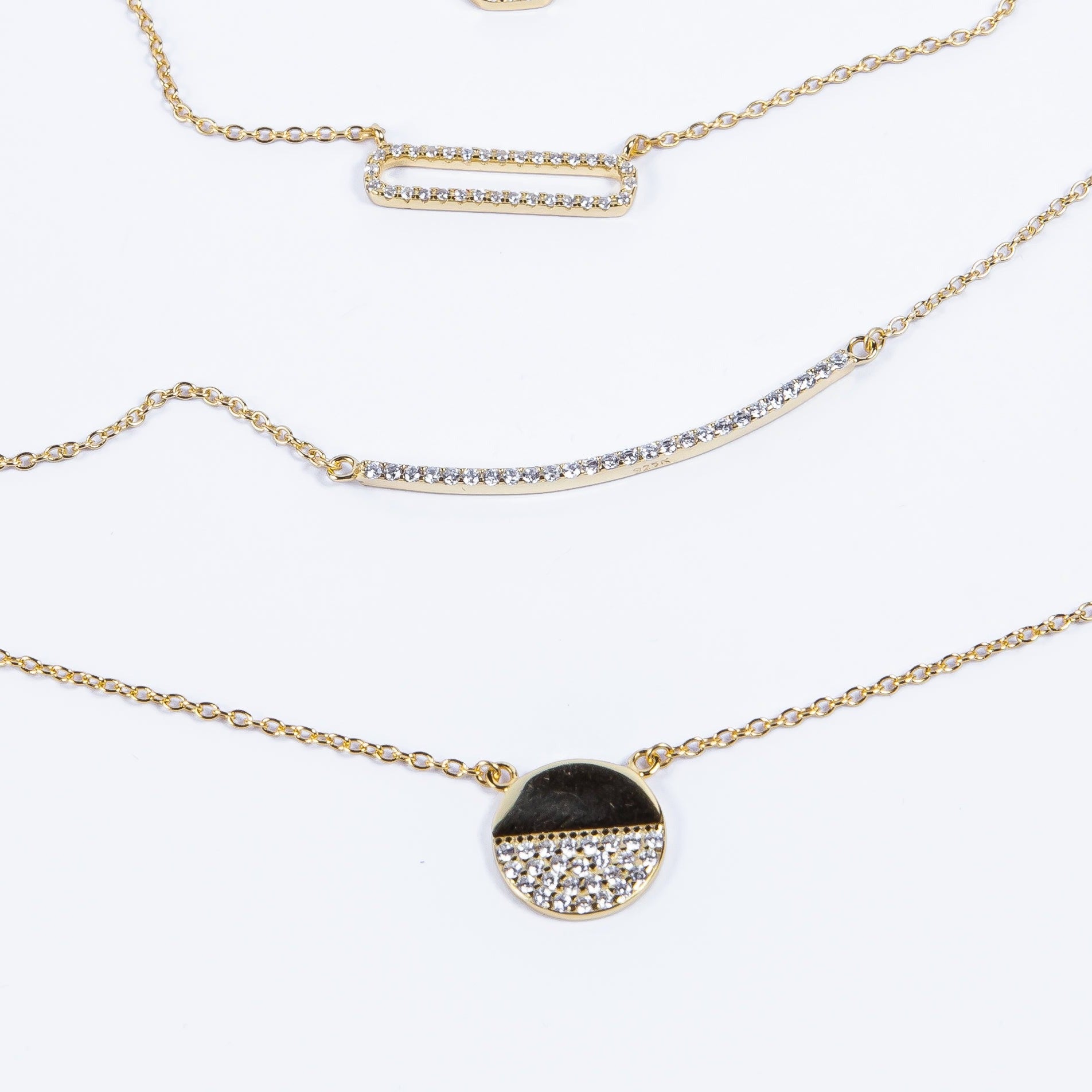 Collar Circle Cz Large L