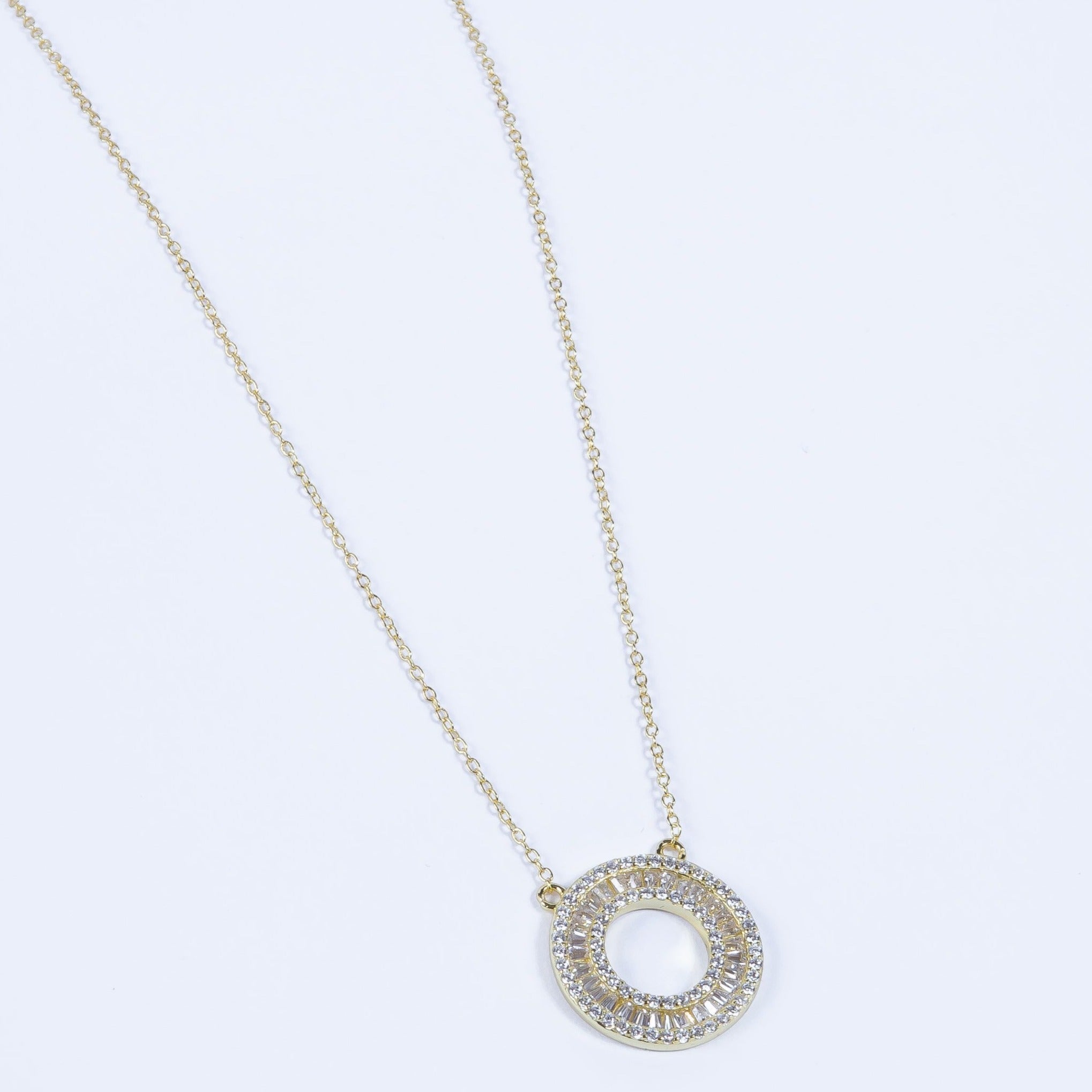 Collar Gran Bagui Round Necklace Gold L