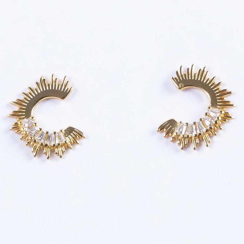 Aro Semi Sun Stud