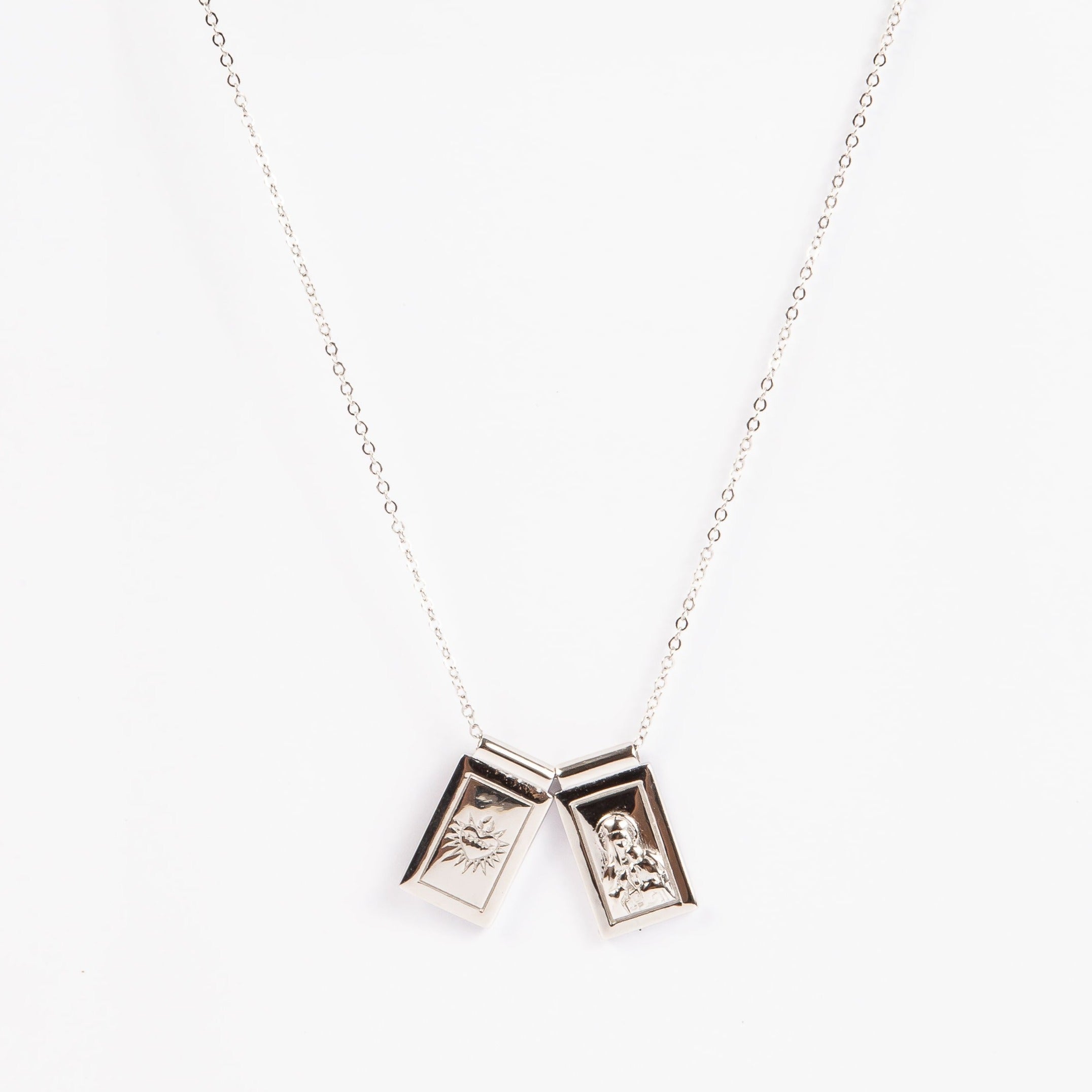 Collar New Virgin & Heart Scapular