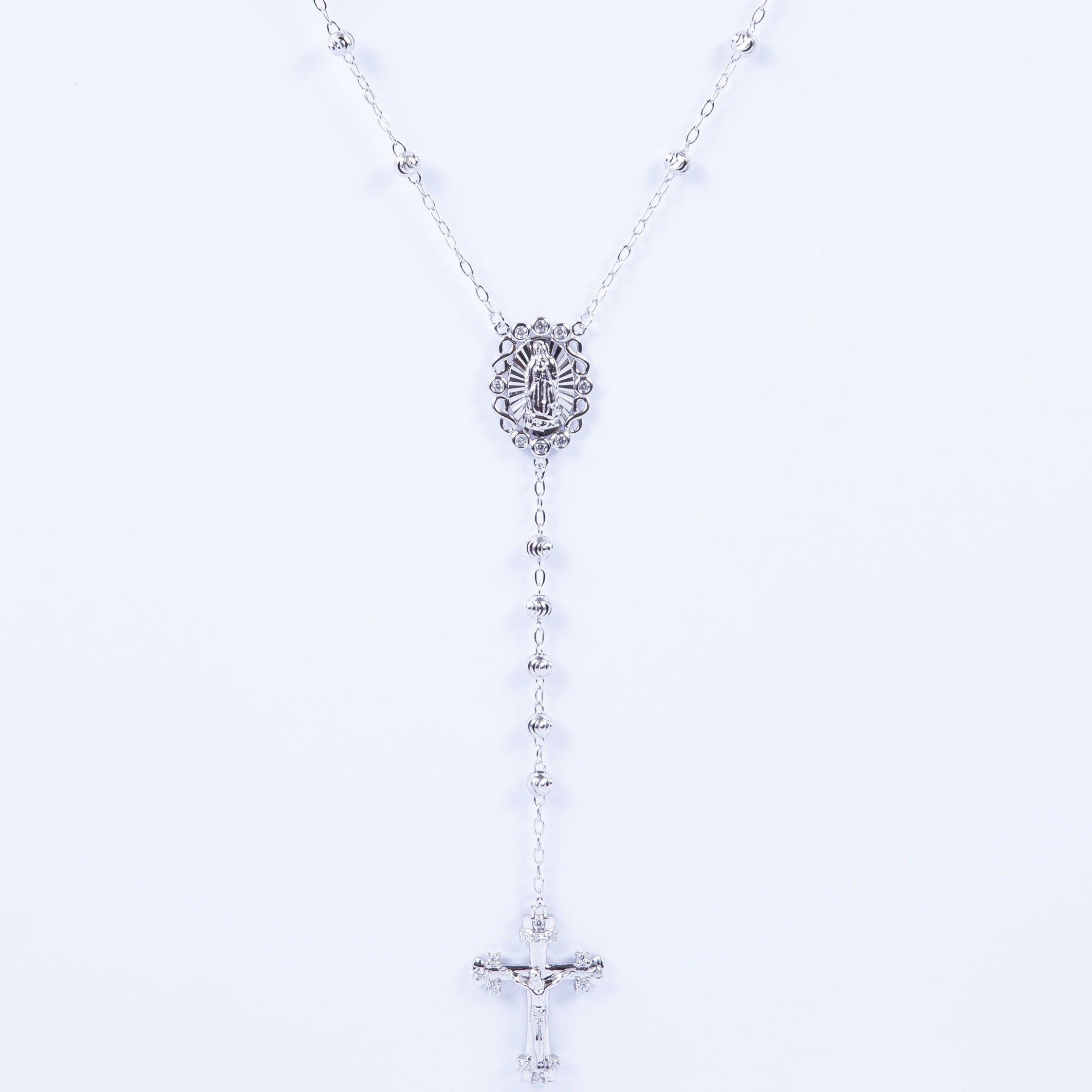 Collar Gabs Oval Cz Rosary