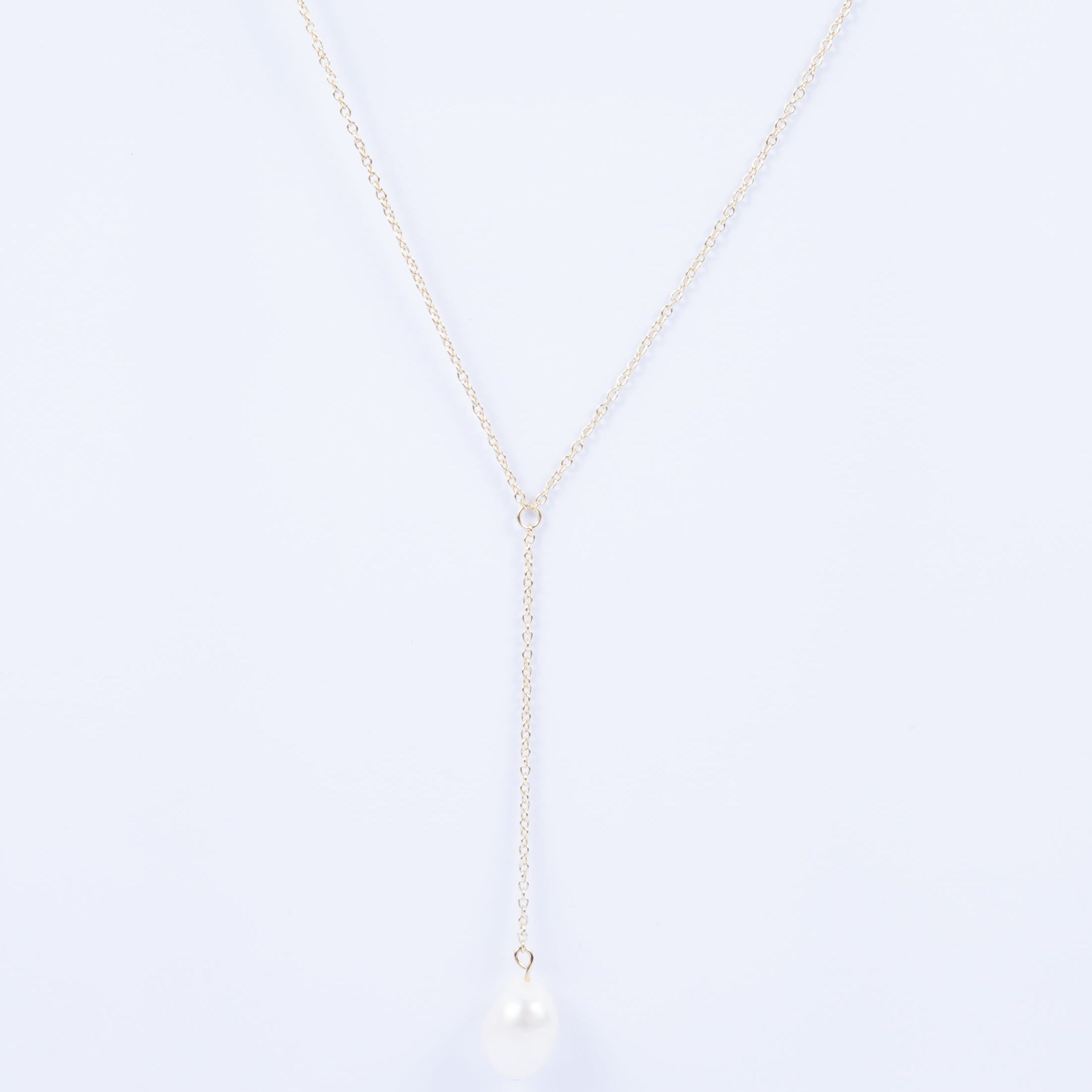 Collar Single Pearl Tie