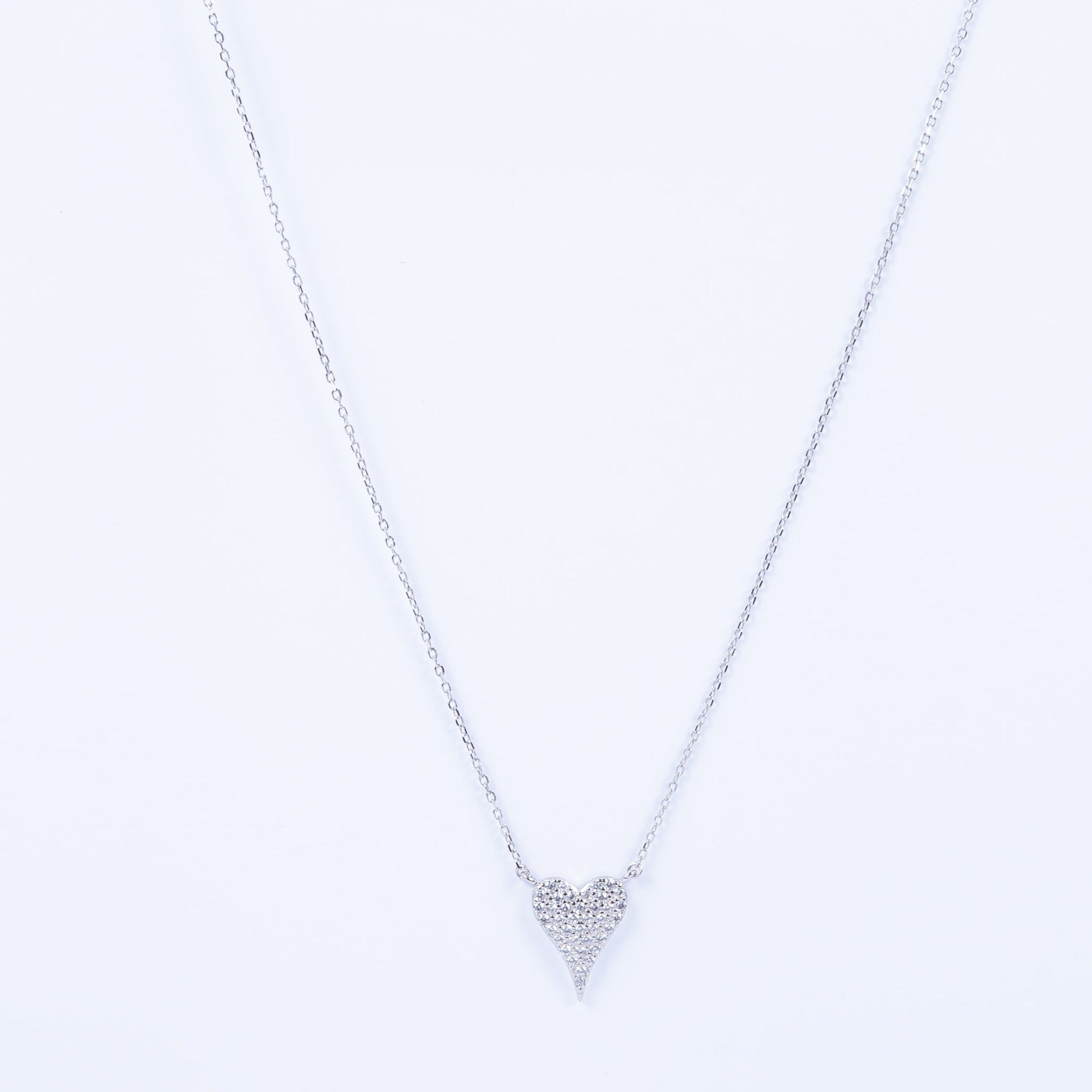 Collar Sabi Heart Small Silver