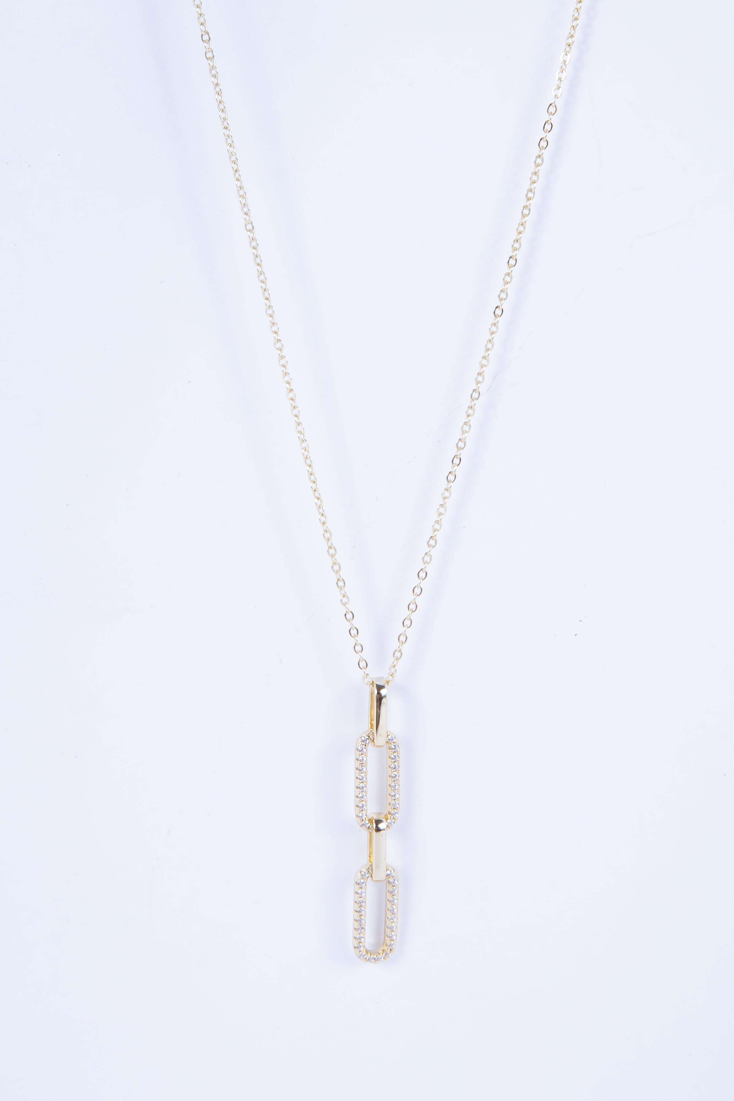 Collar Double Dangle Necklace