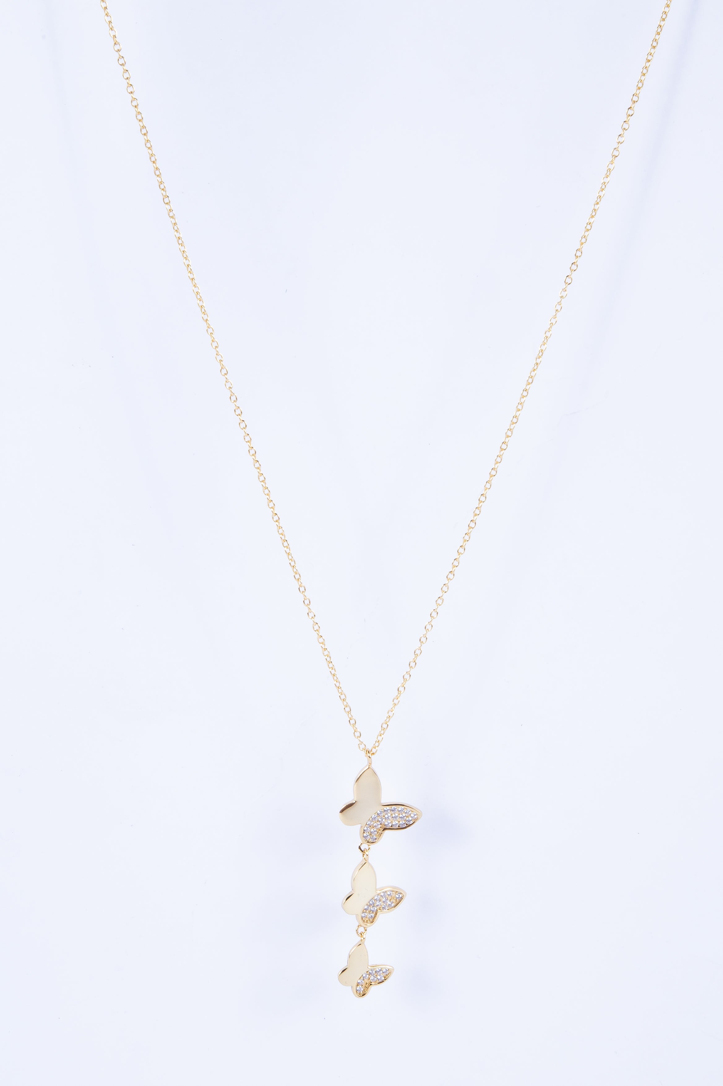 Collar Sliding 3 Butterflies