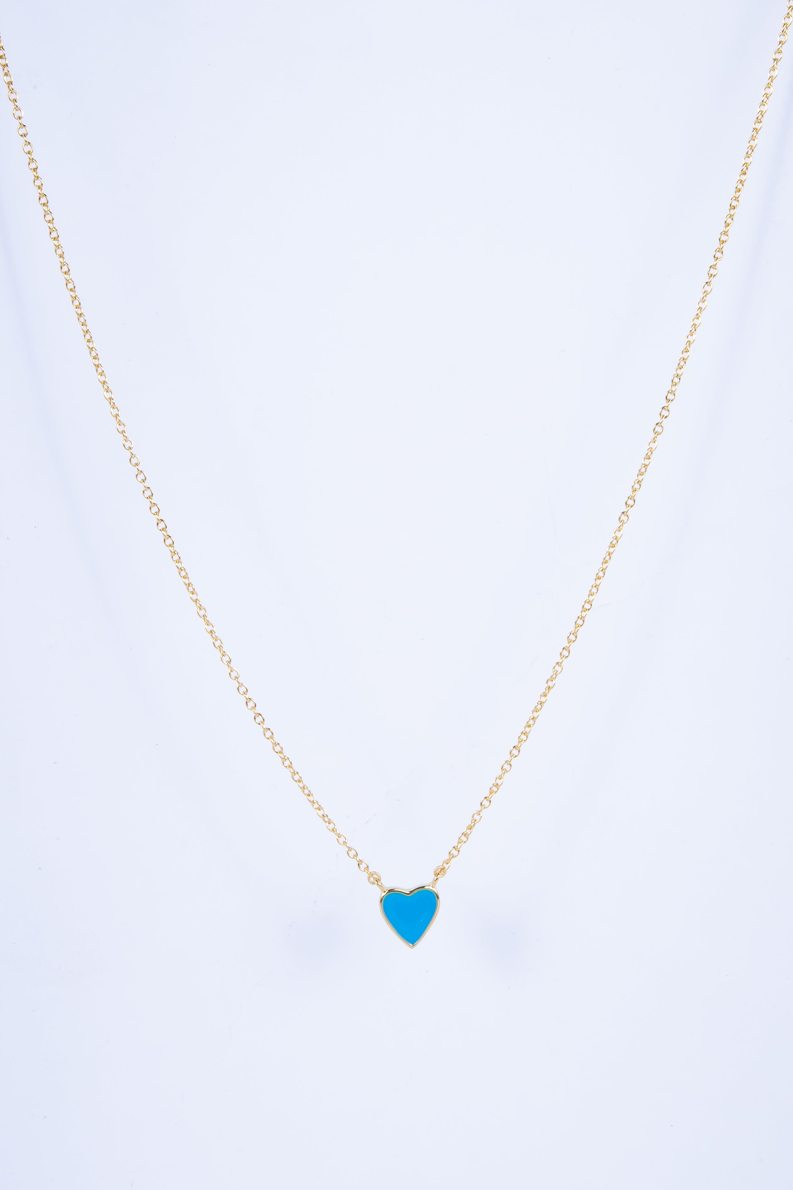 Collar Baby Enamel Heart Light