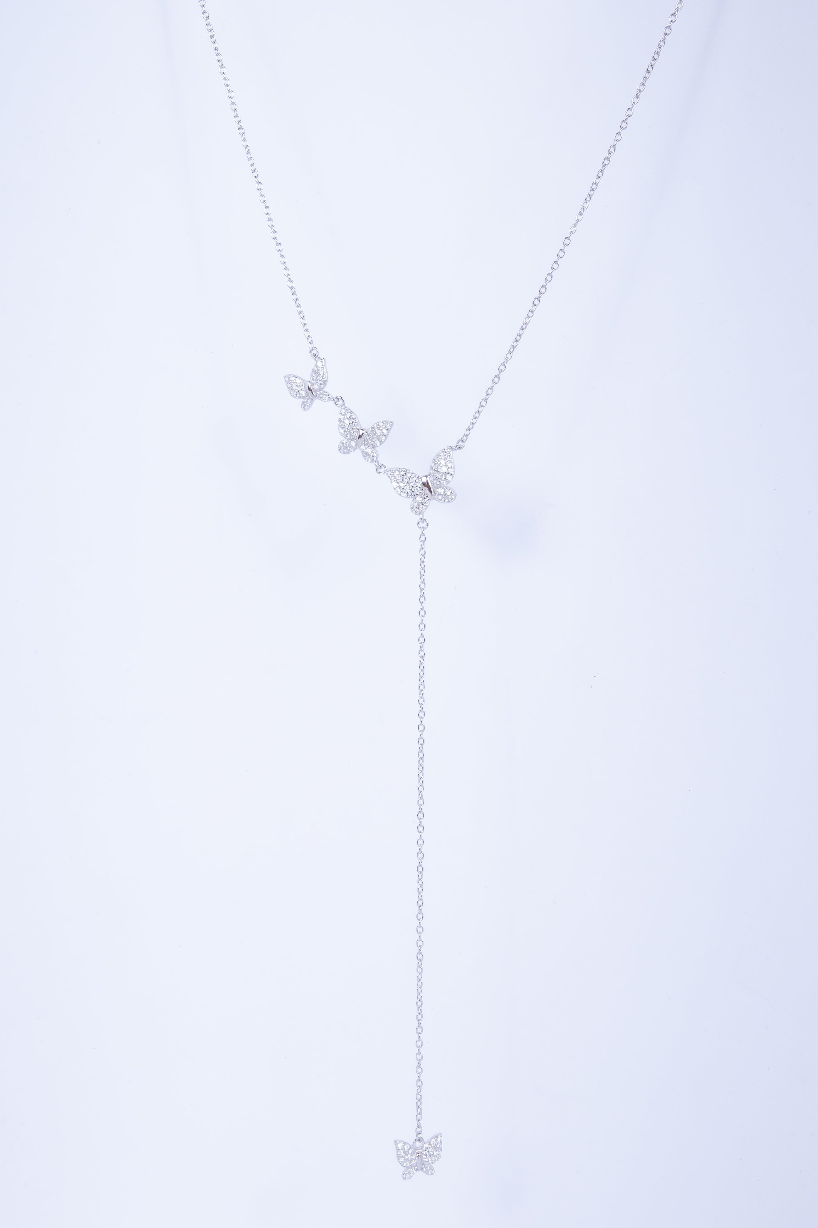 Collar Multi Butterfly Y Necklace