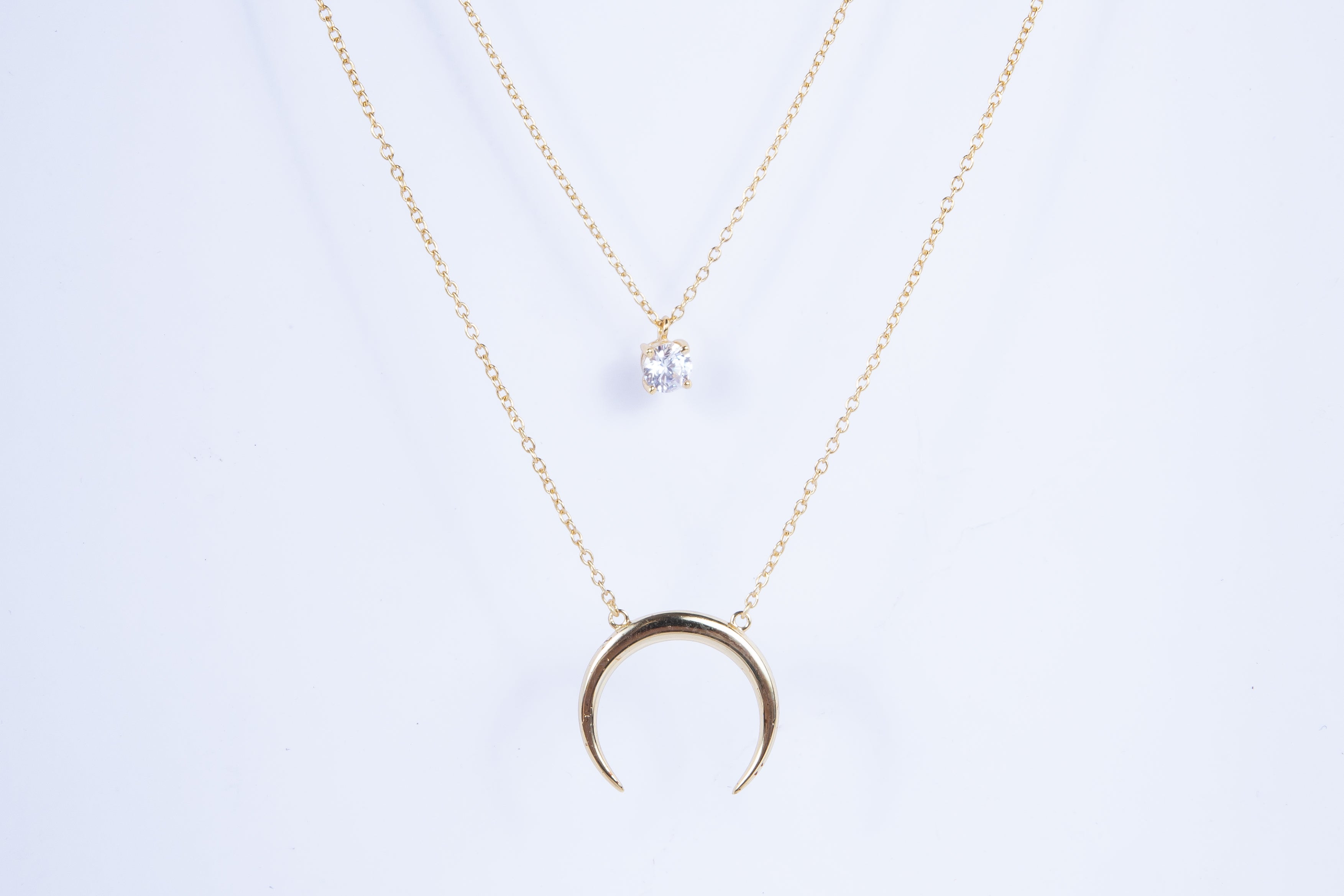Collar Double Choker Horn & Light