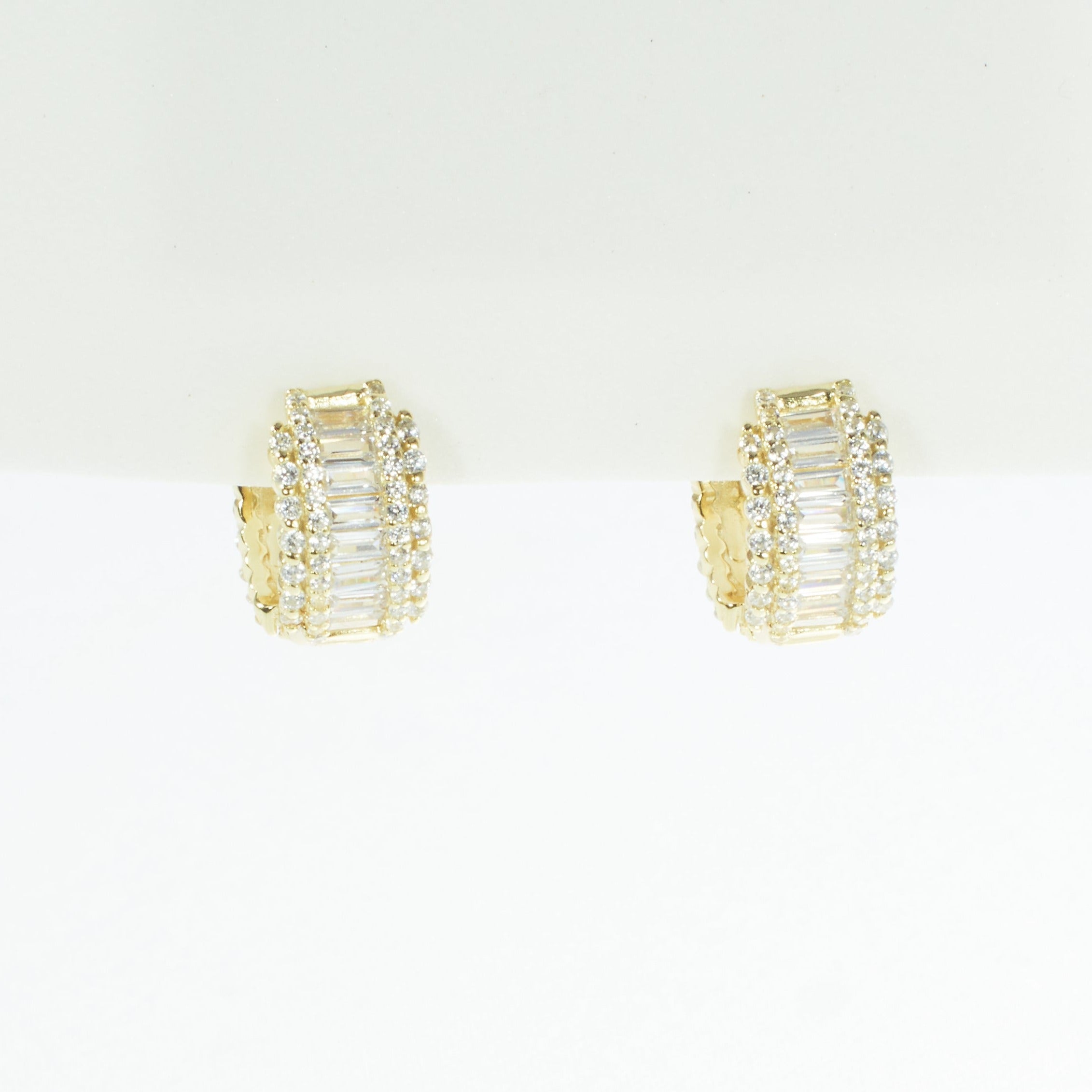 Aro Chunky Bagui Hoop Gold