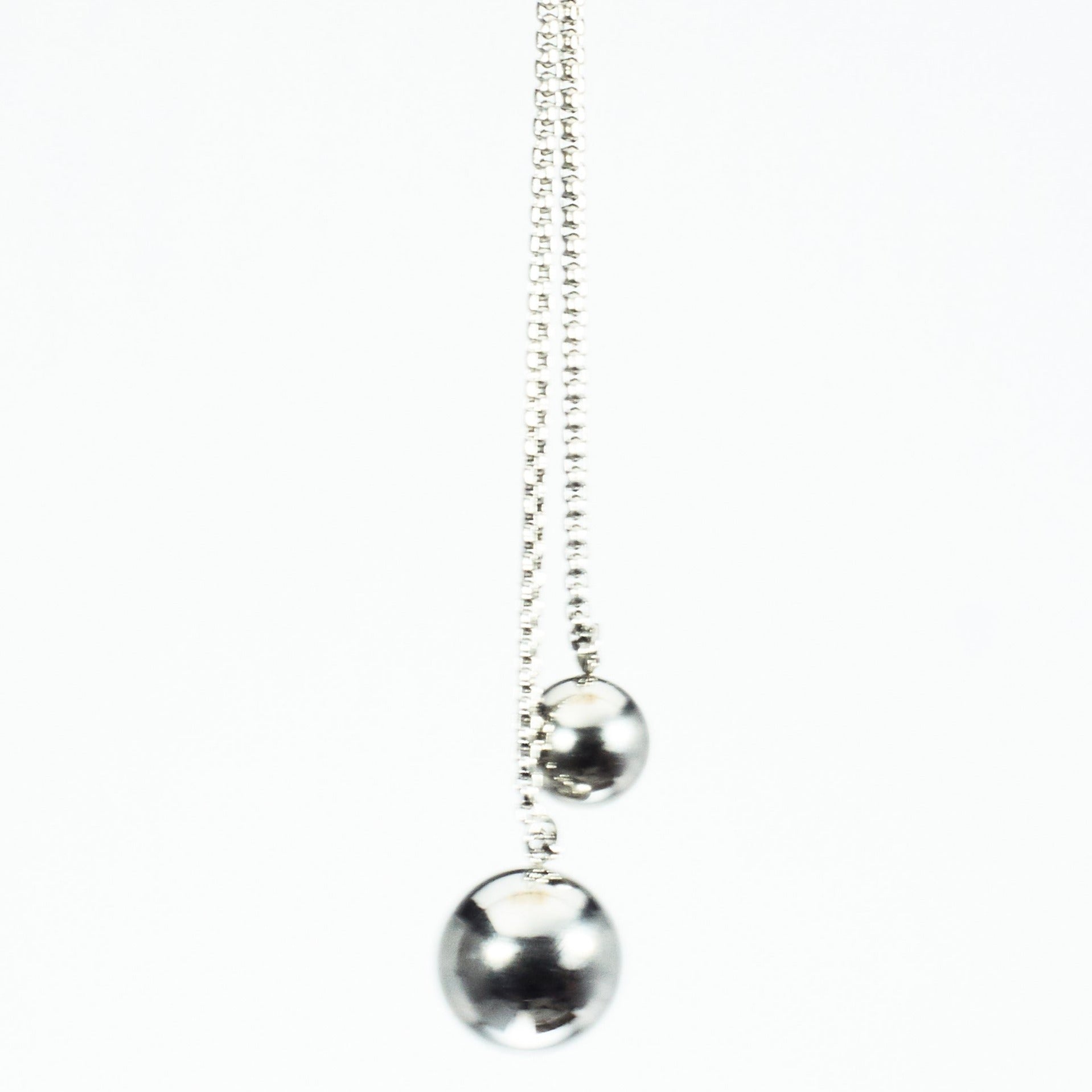 Collar Adjustable 2 Bubbles Chain Gold