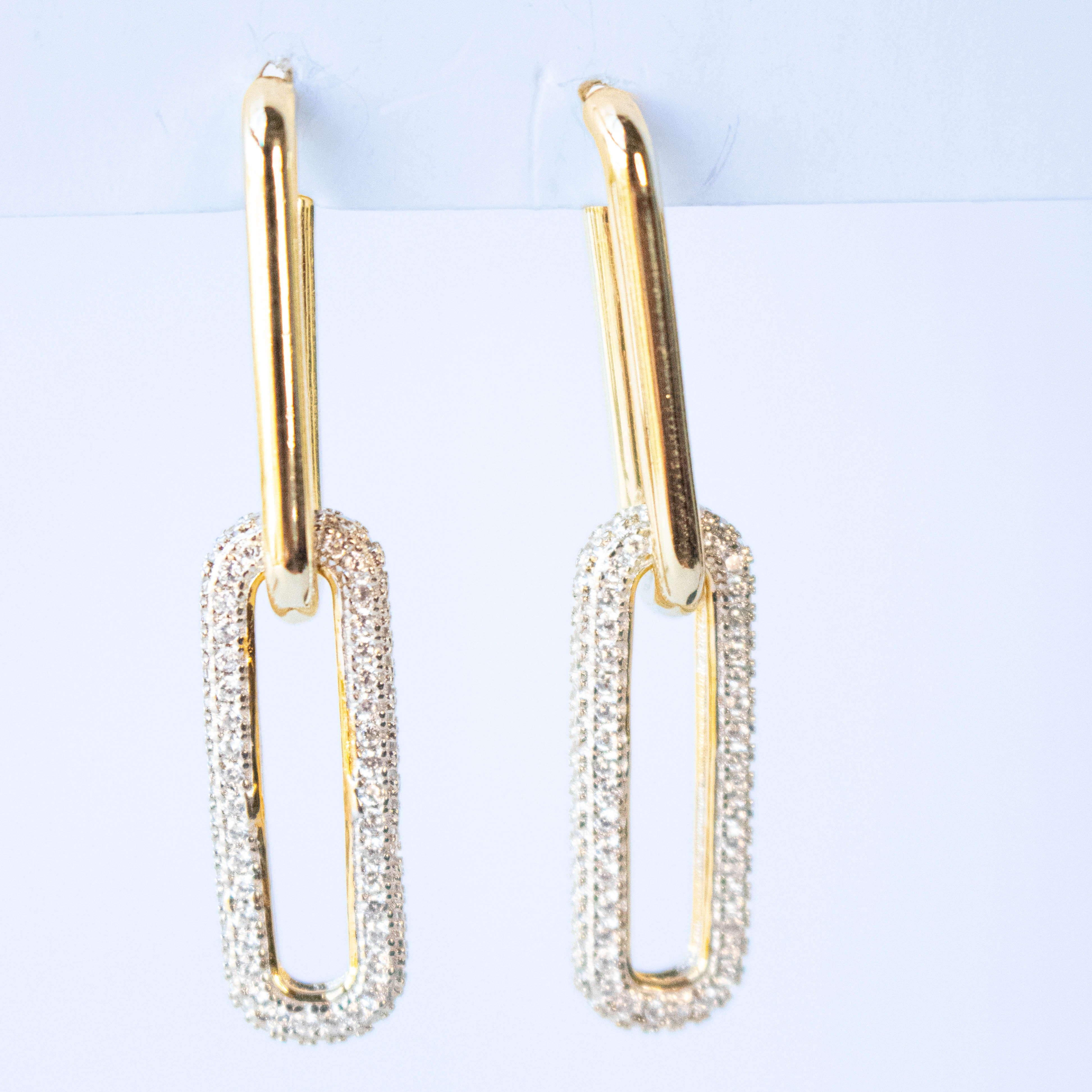 Aro Sterling Silver Bicolor Cool Dangle