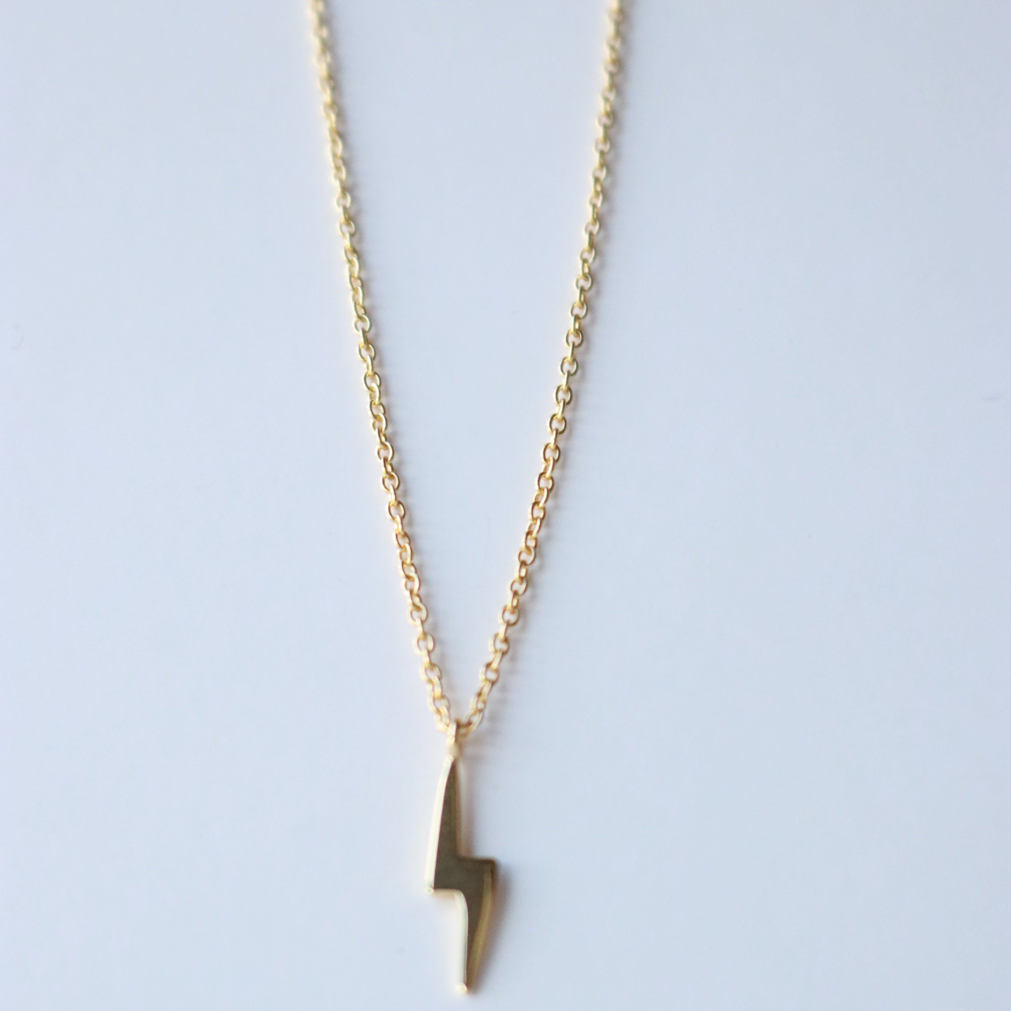 Collar Plain Ray Necklace Gold