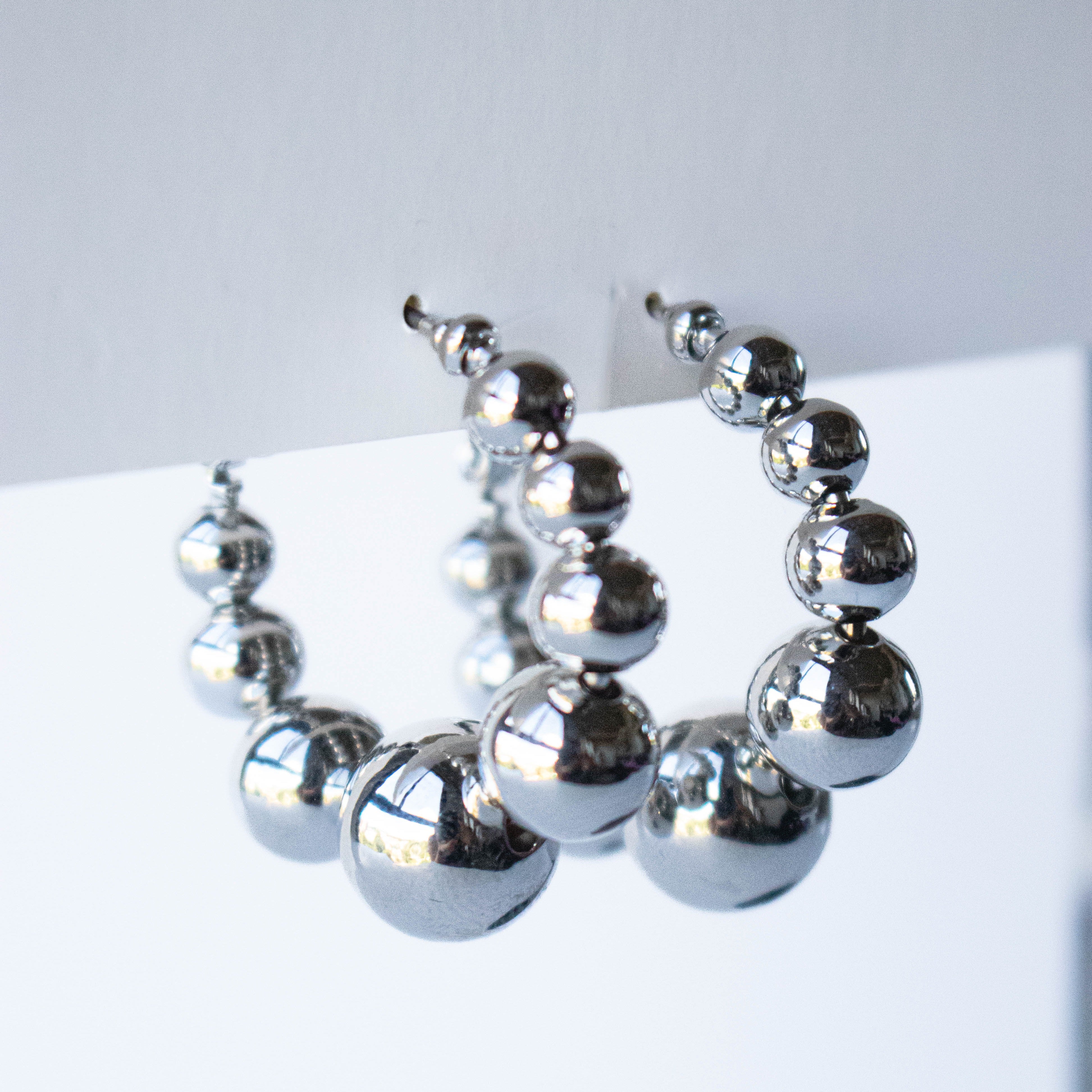Aro Brassy Bubbly Small Hoop