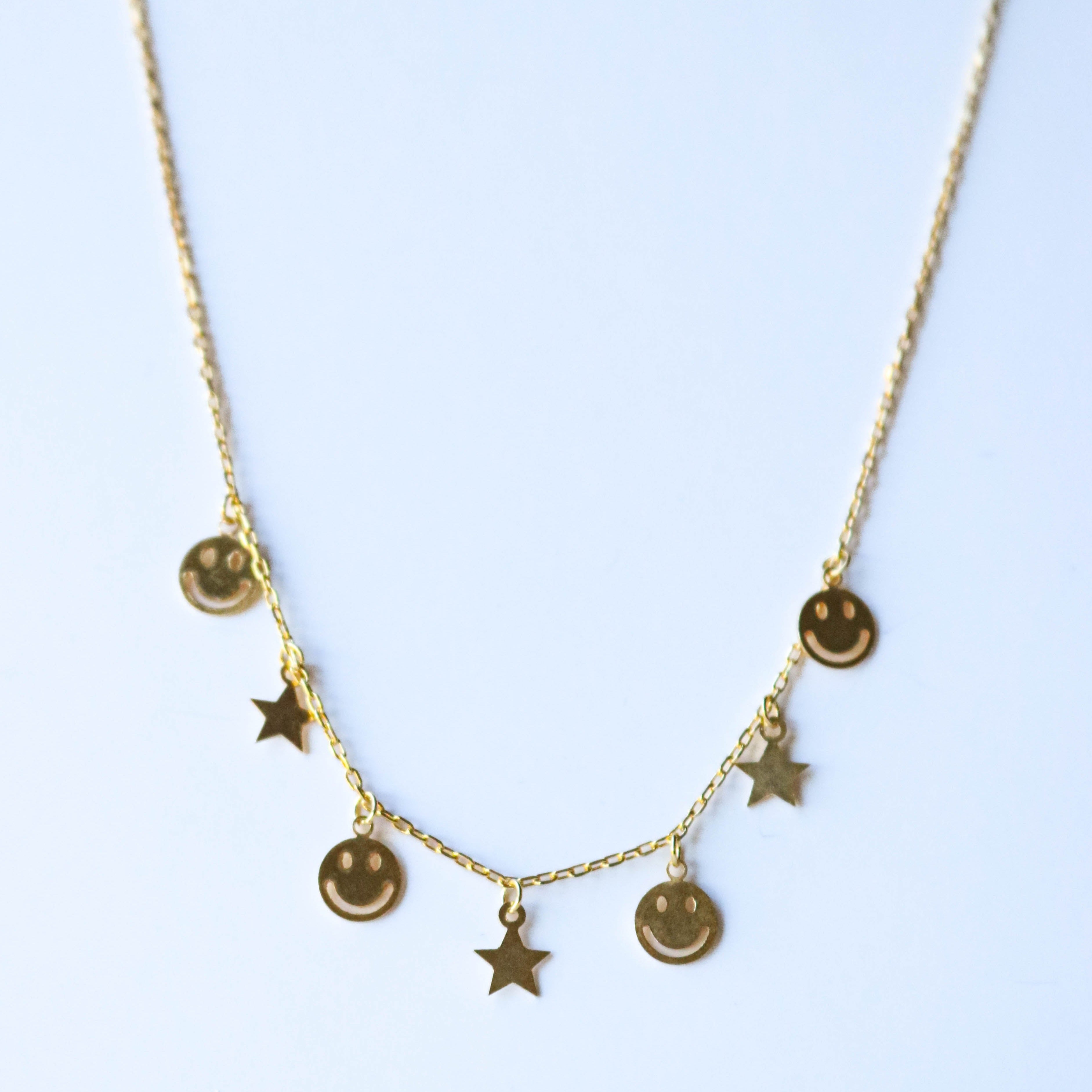 Collar Star & Happy Face Choker