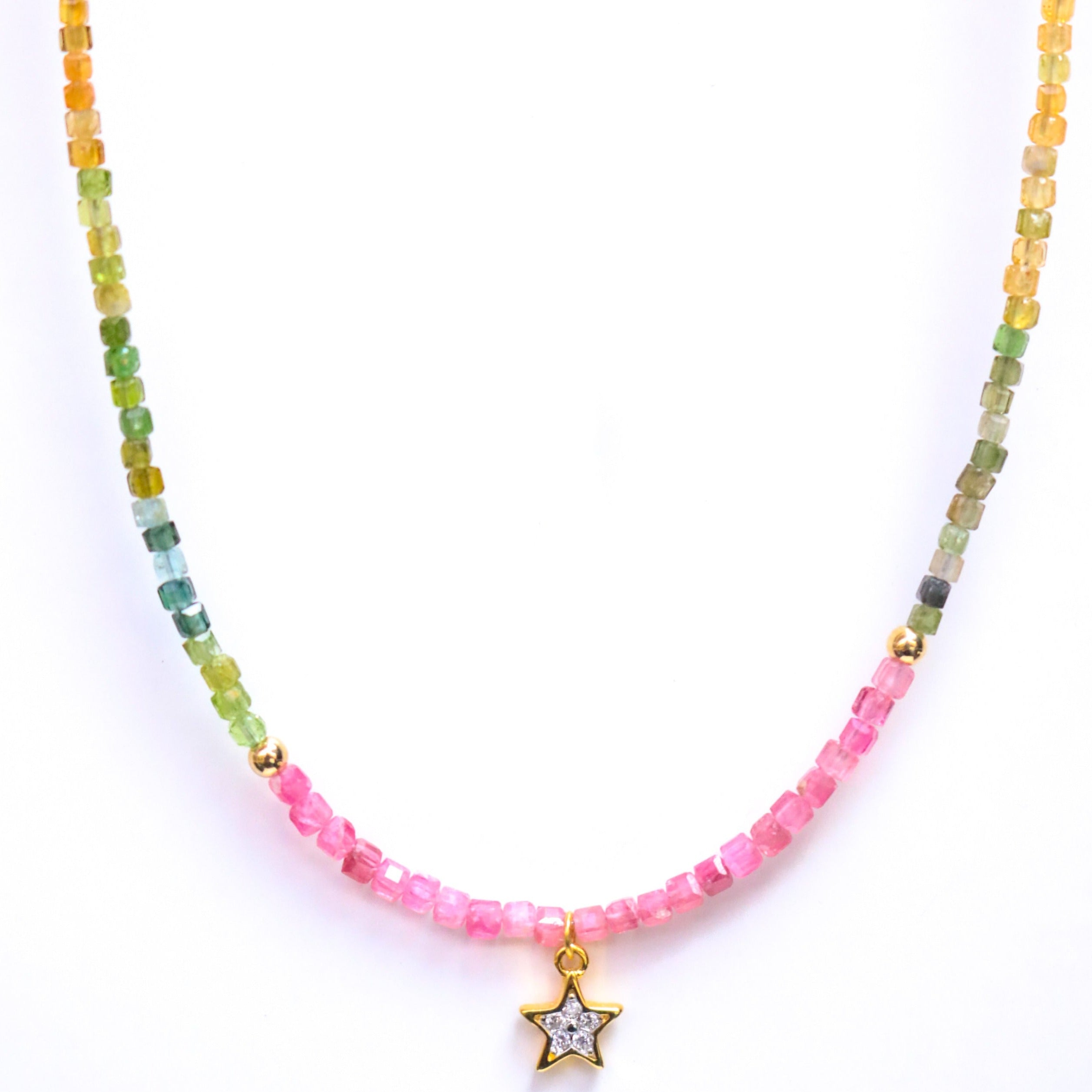 Collar Sasha Tourmaline Mix