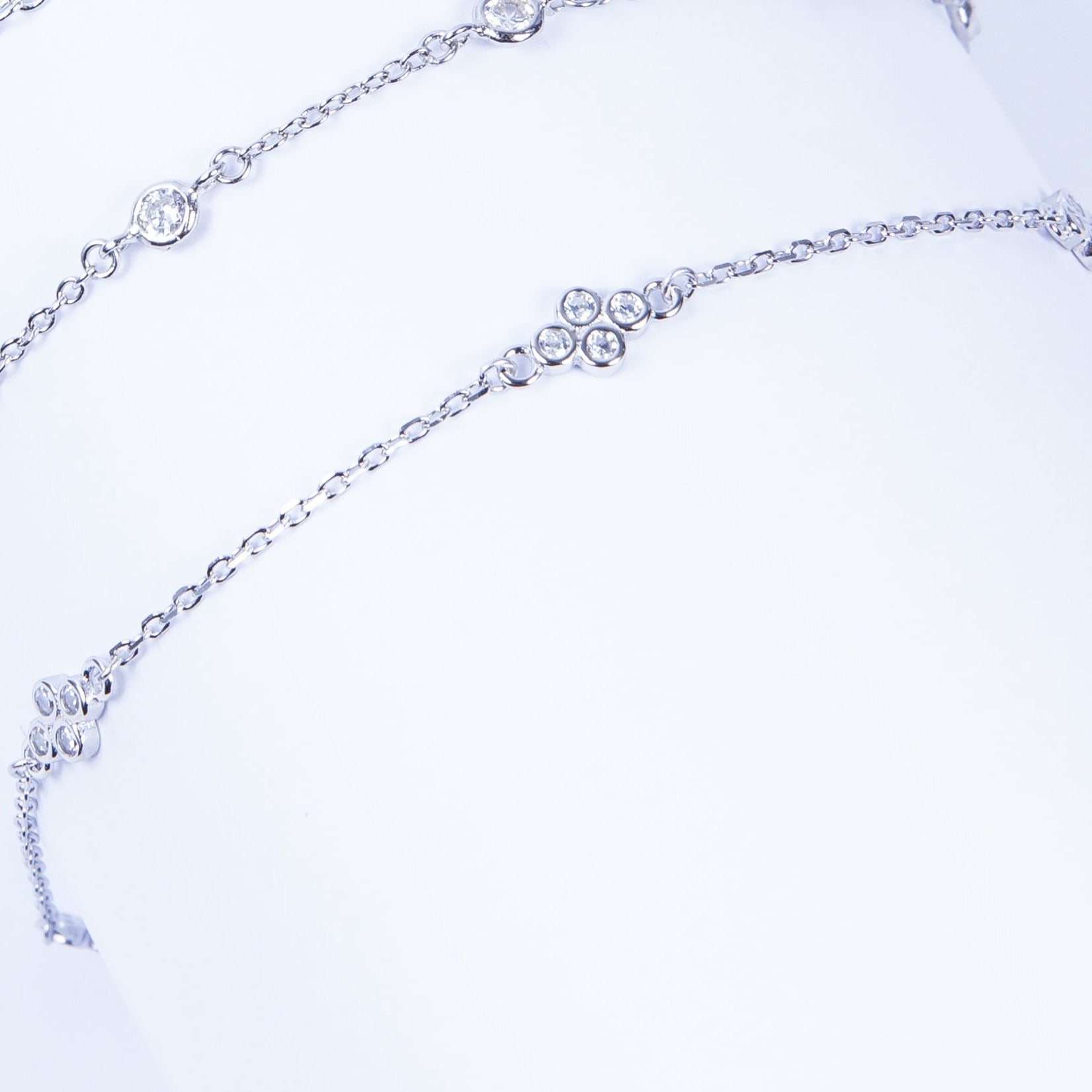 Pulsera SS Trido Flower Silver