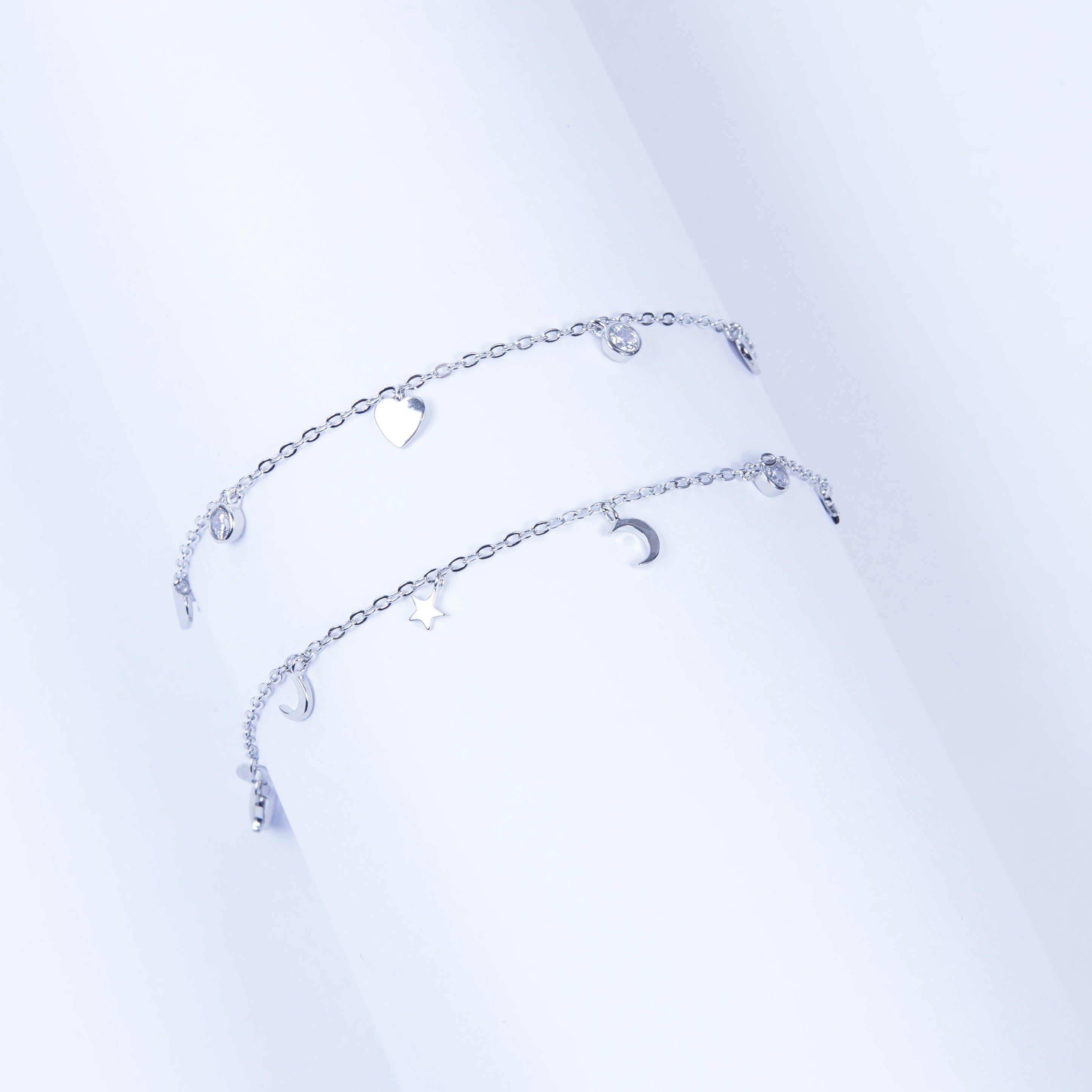 Pulsera SS Moony Cz Bracelet