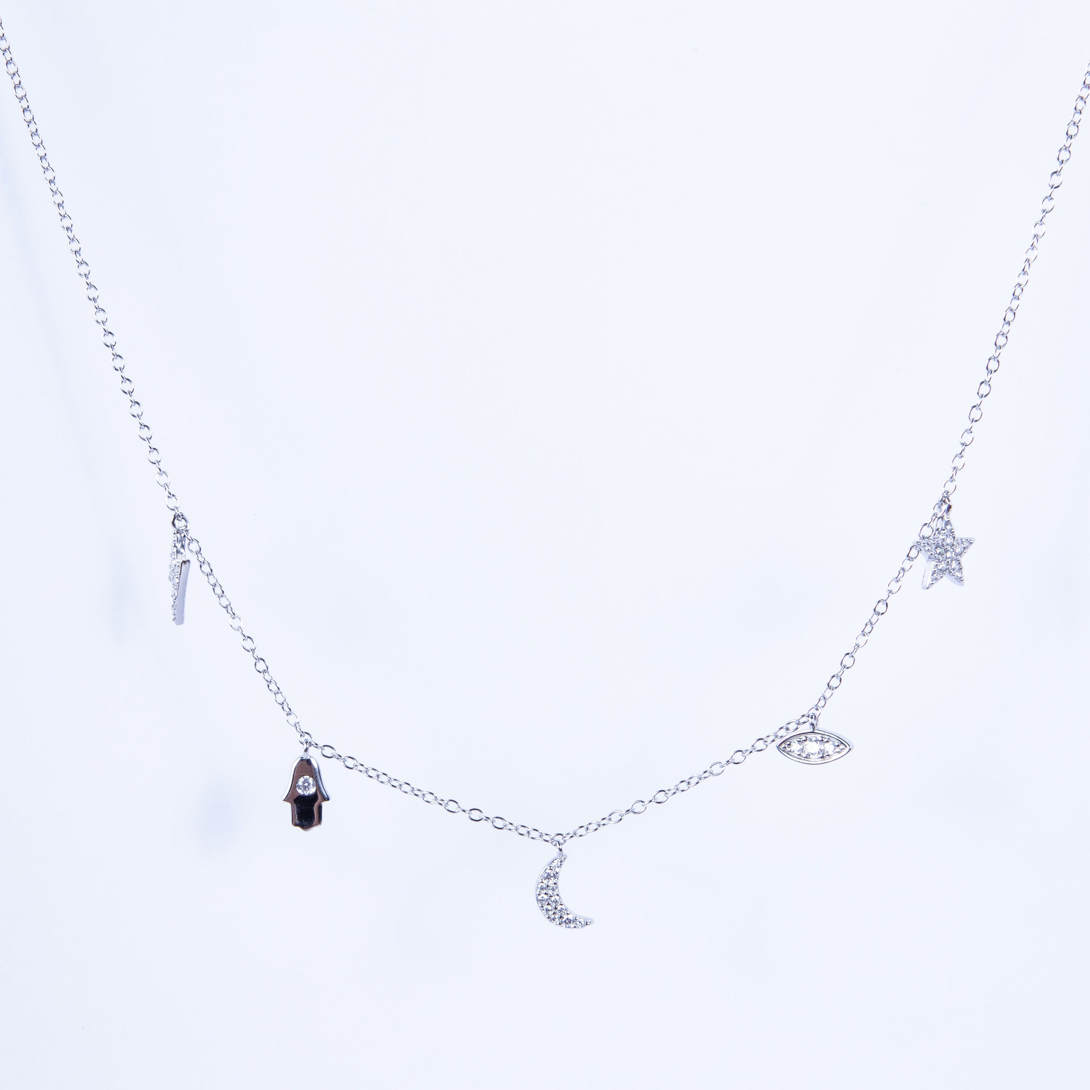 Collar 5 Baby Charm Choker