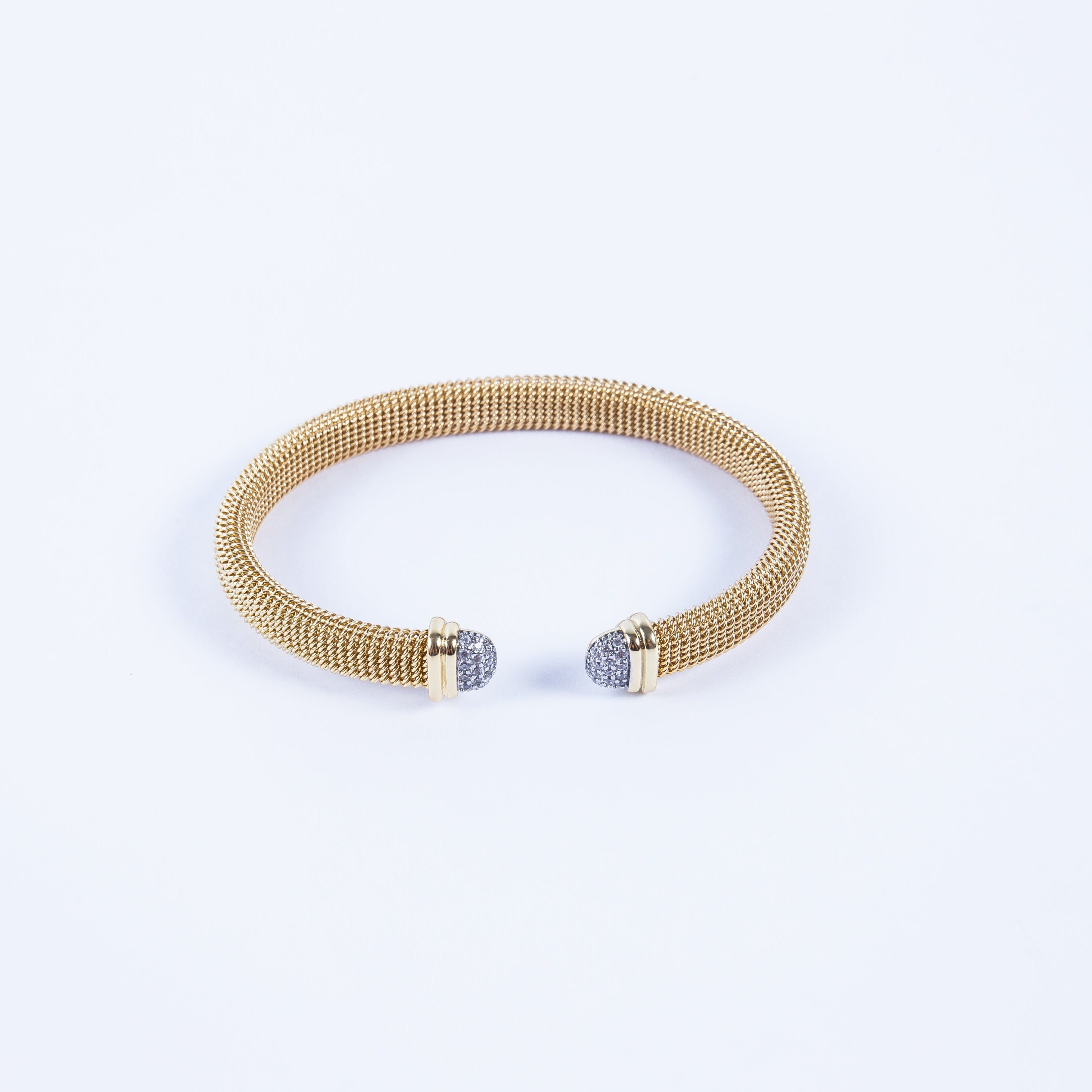 Pulsera Stainless Coil Cuff