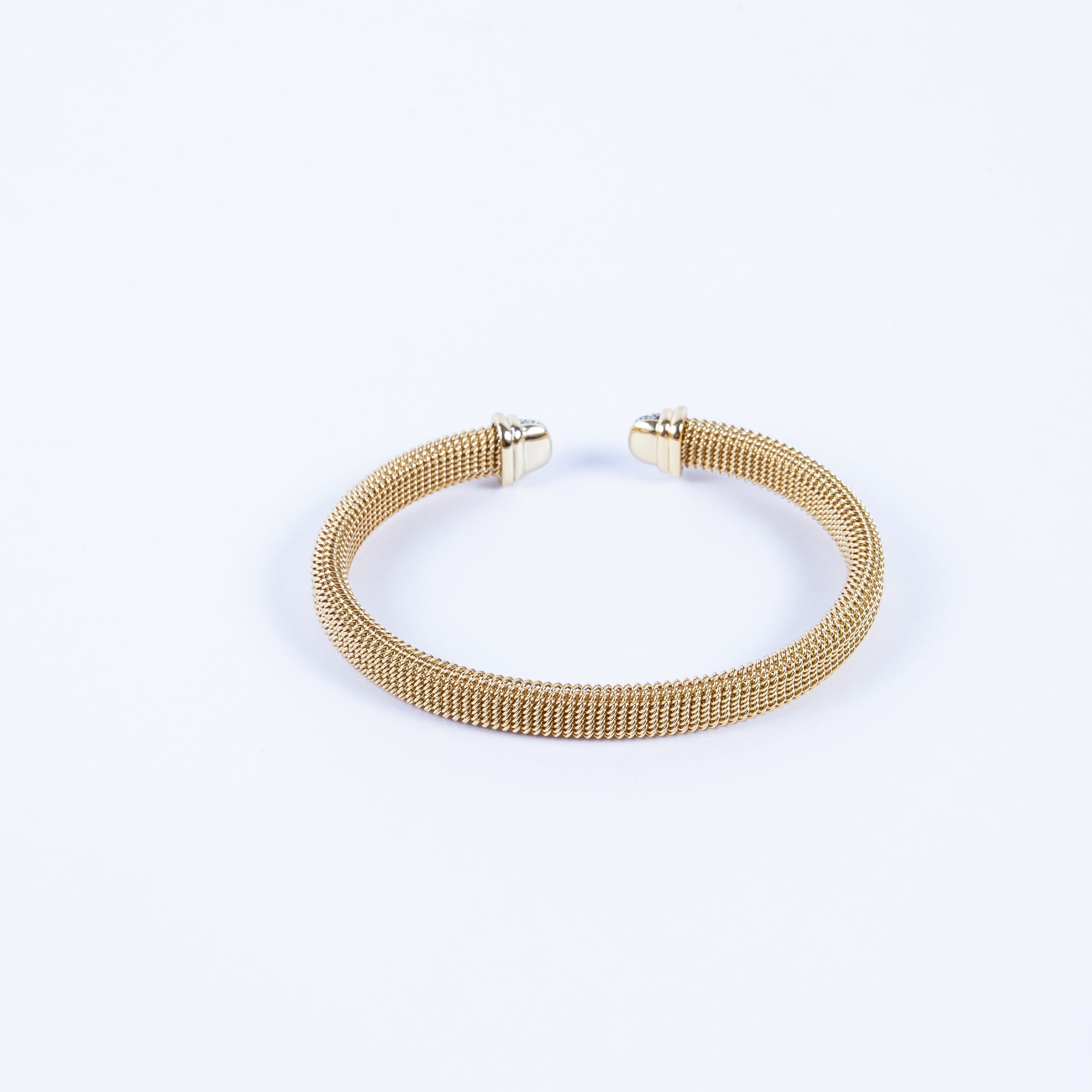 Pulsera Stainless Coil Cuff