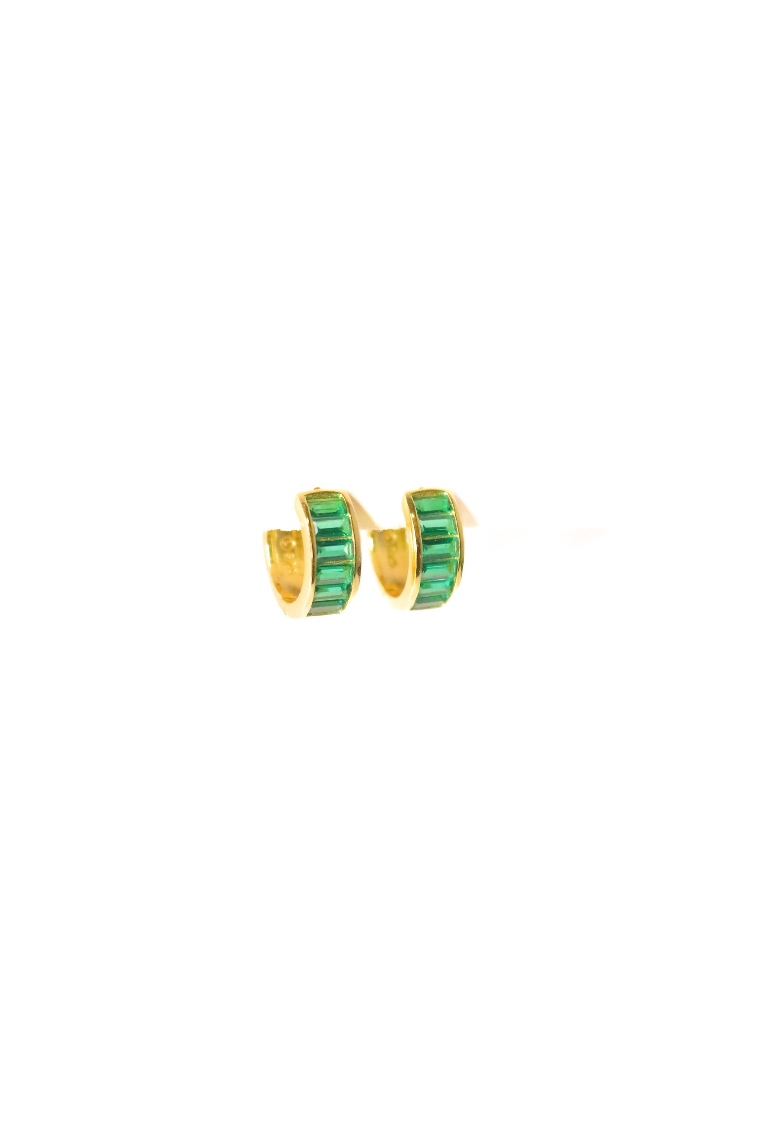 Aro Bagui Chunky Green Hoop