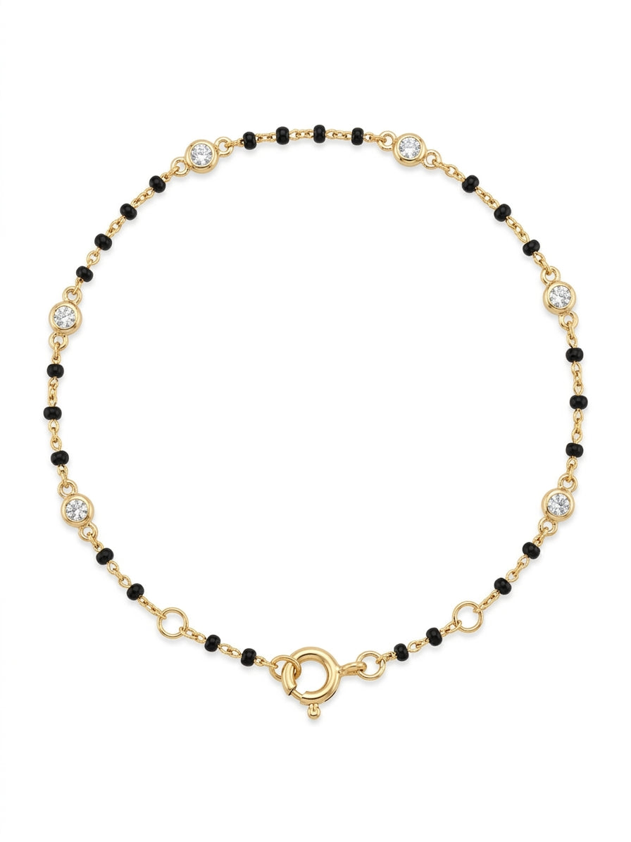Pulsera Rosary Baby CZs Bracelet