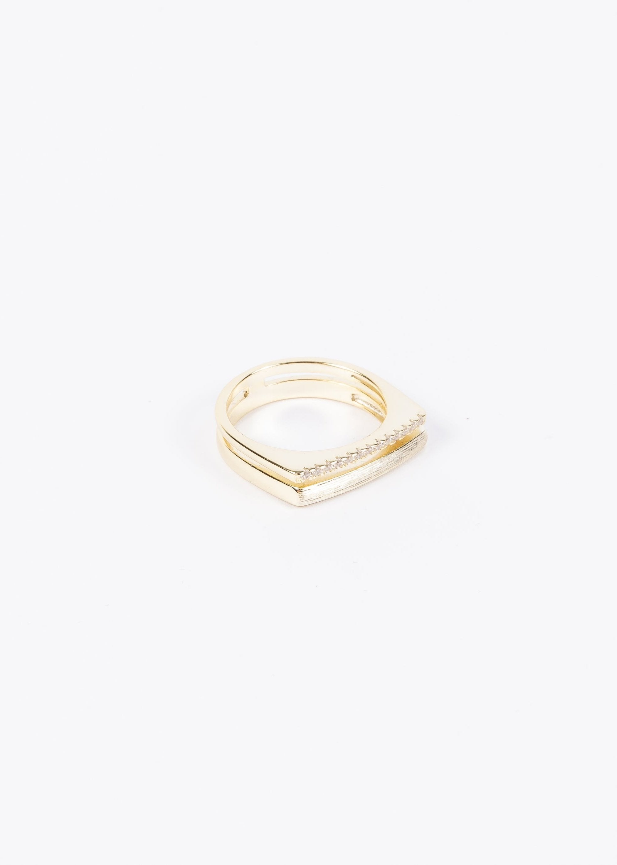 Anillo New Open Skinny Recty Ring