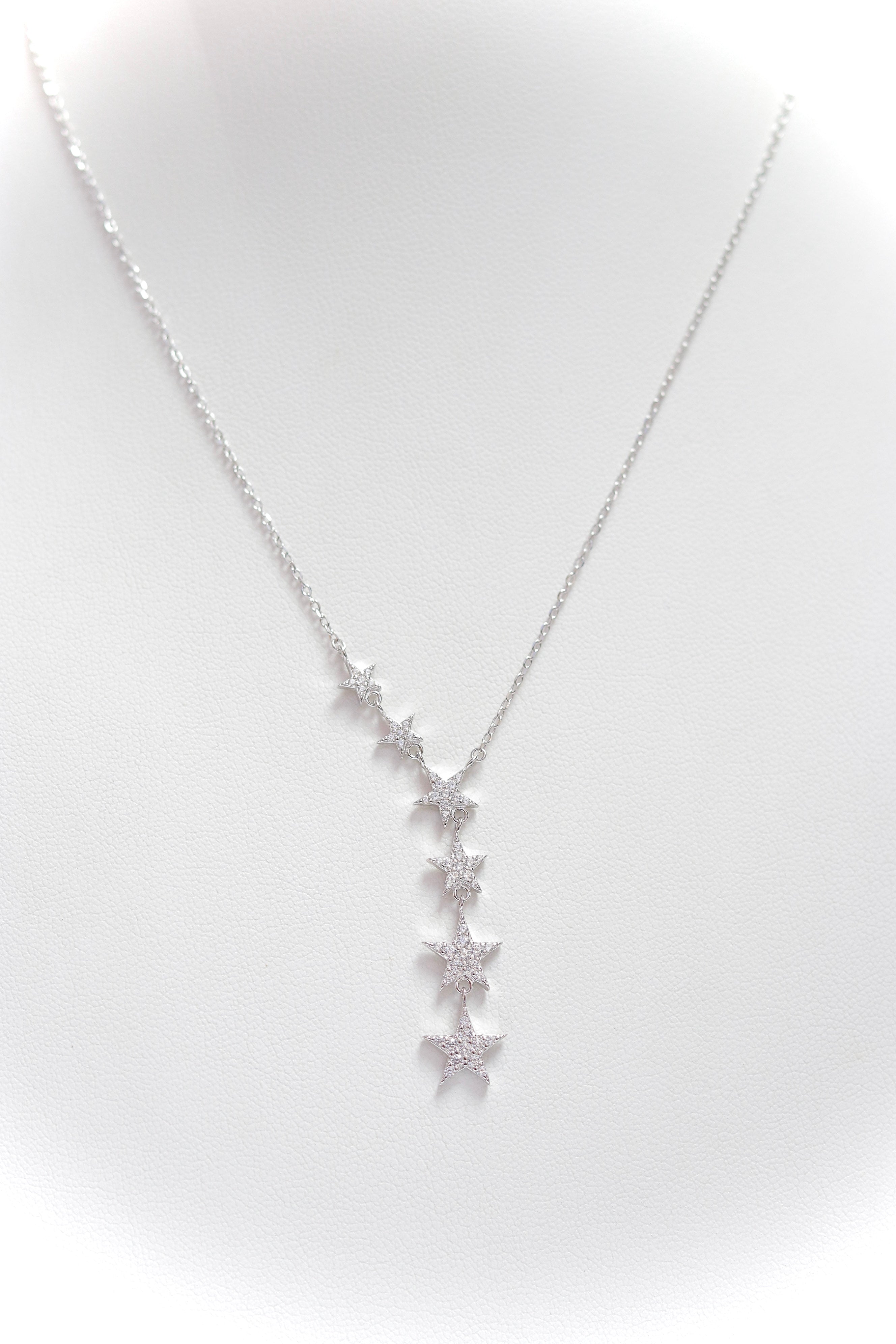 Collar Upside 6 point Star Silver