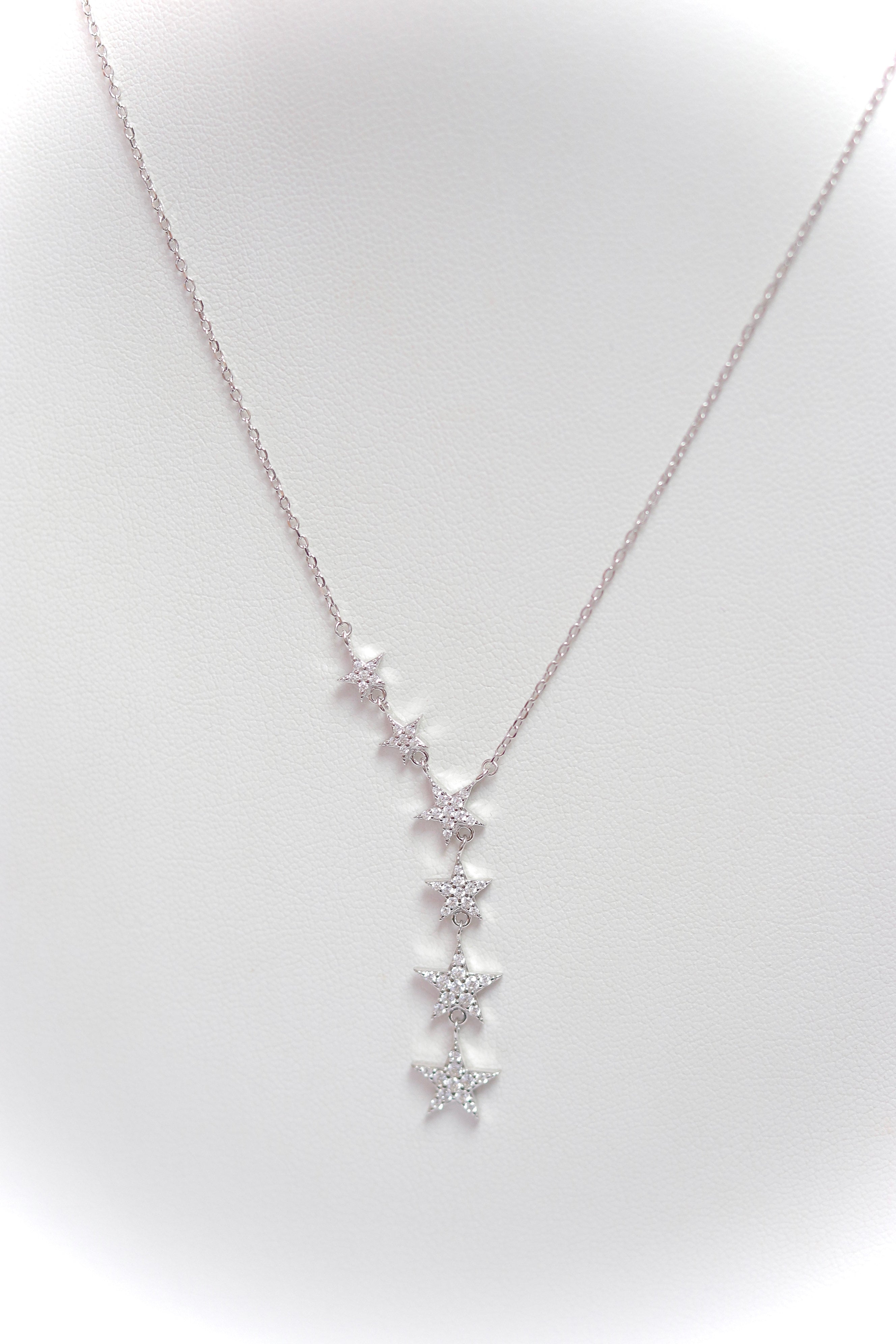 Collar Upside 6 point Star Silver