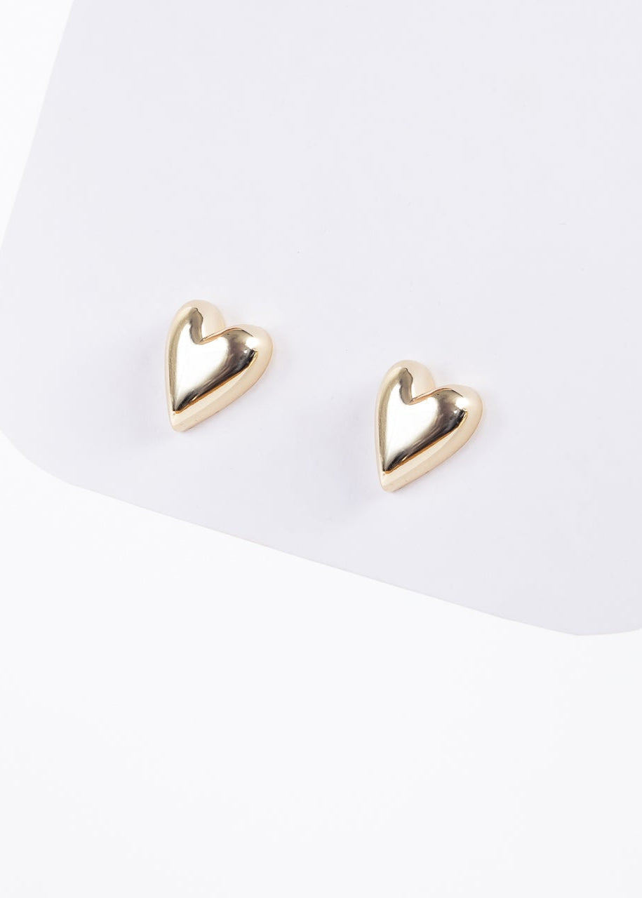 Aro Gross Chunky Heart Stud
