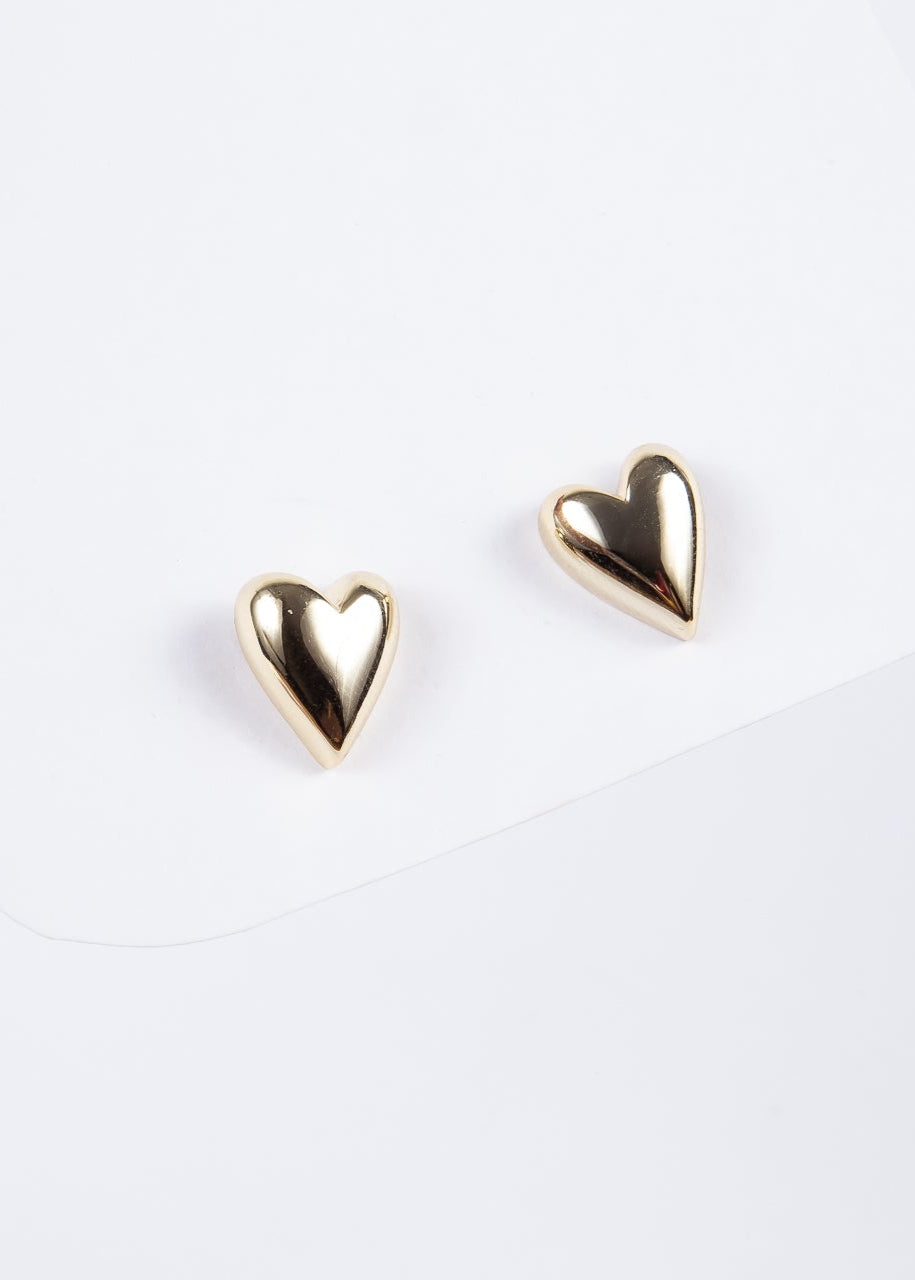 Aro Gross Chunky Heart Stud