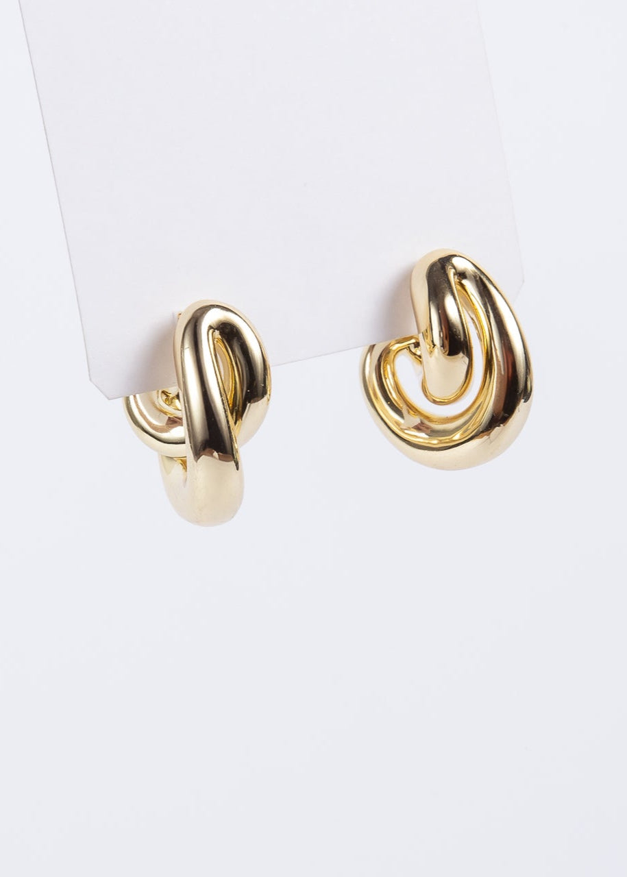 Aro Double Looped Chunky Hoop
