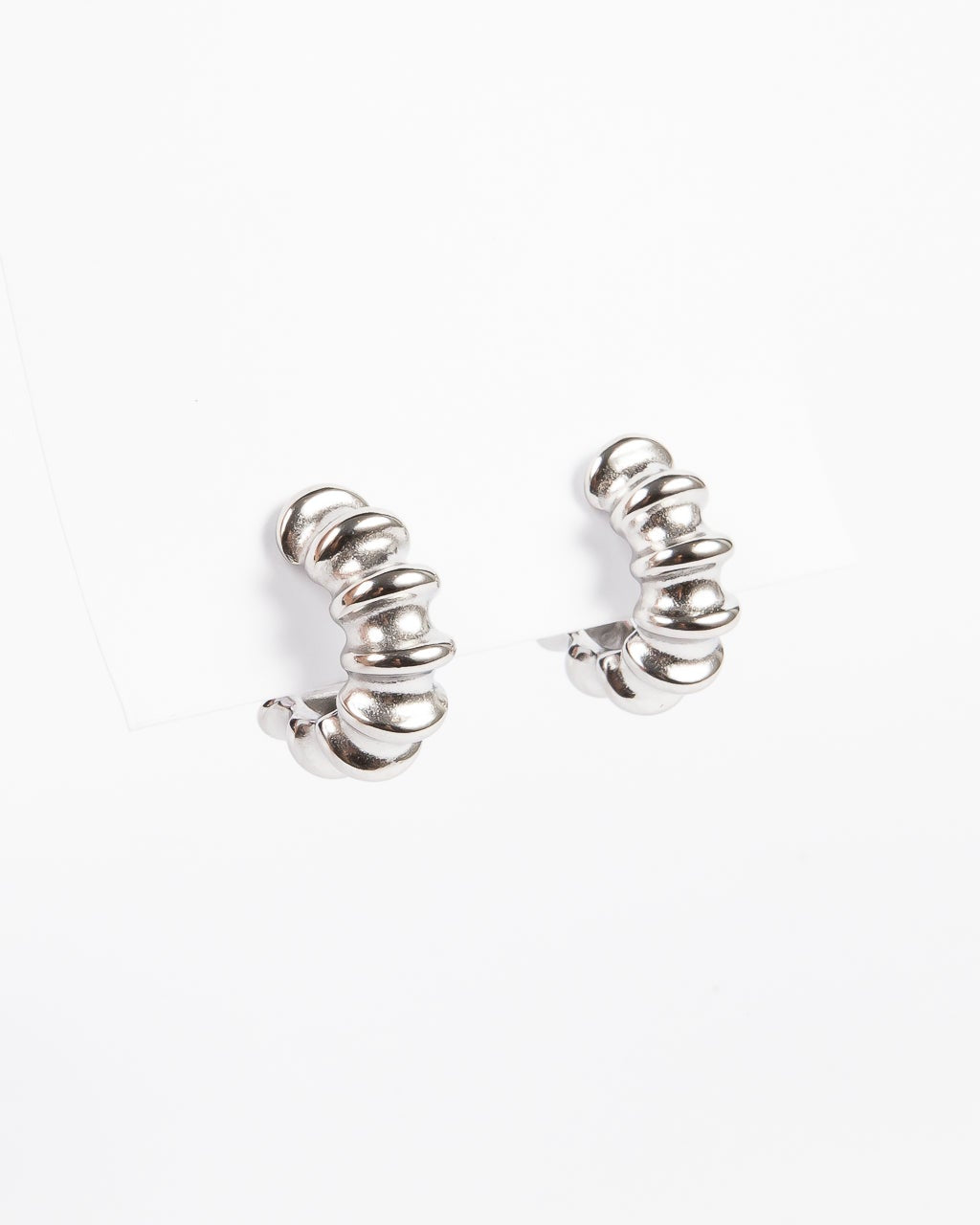 Aro Brassy Semi Croissant Hoop