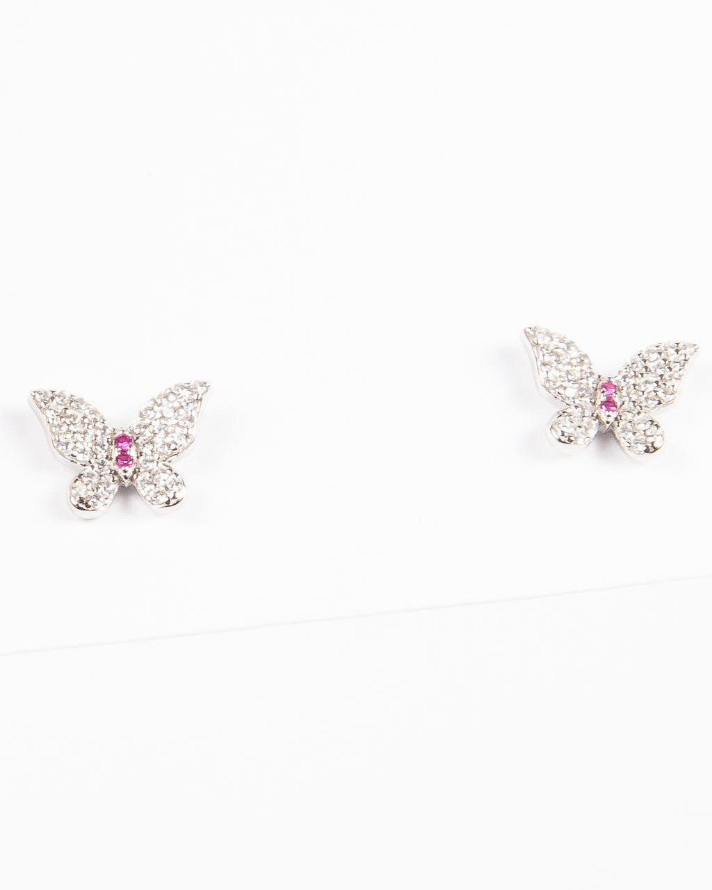 Aro Pinky Butterfly Stud Silver