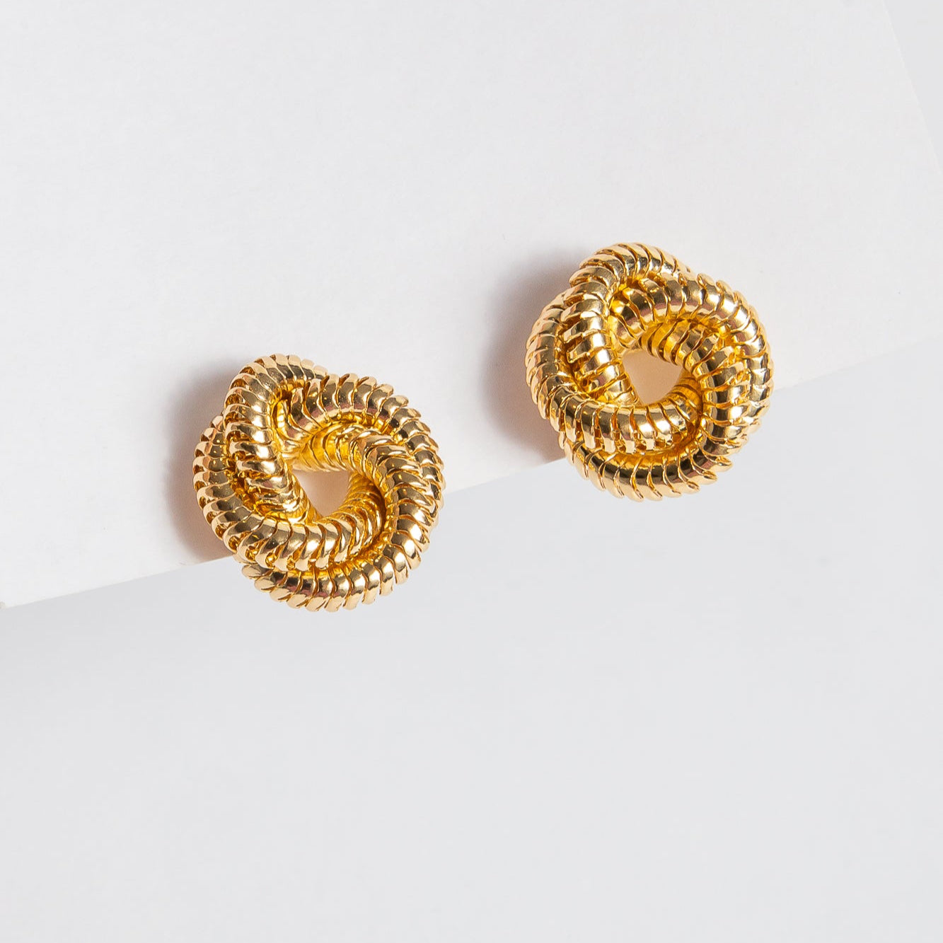 Aro Swirl Snail Stud