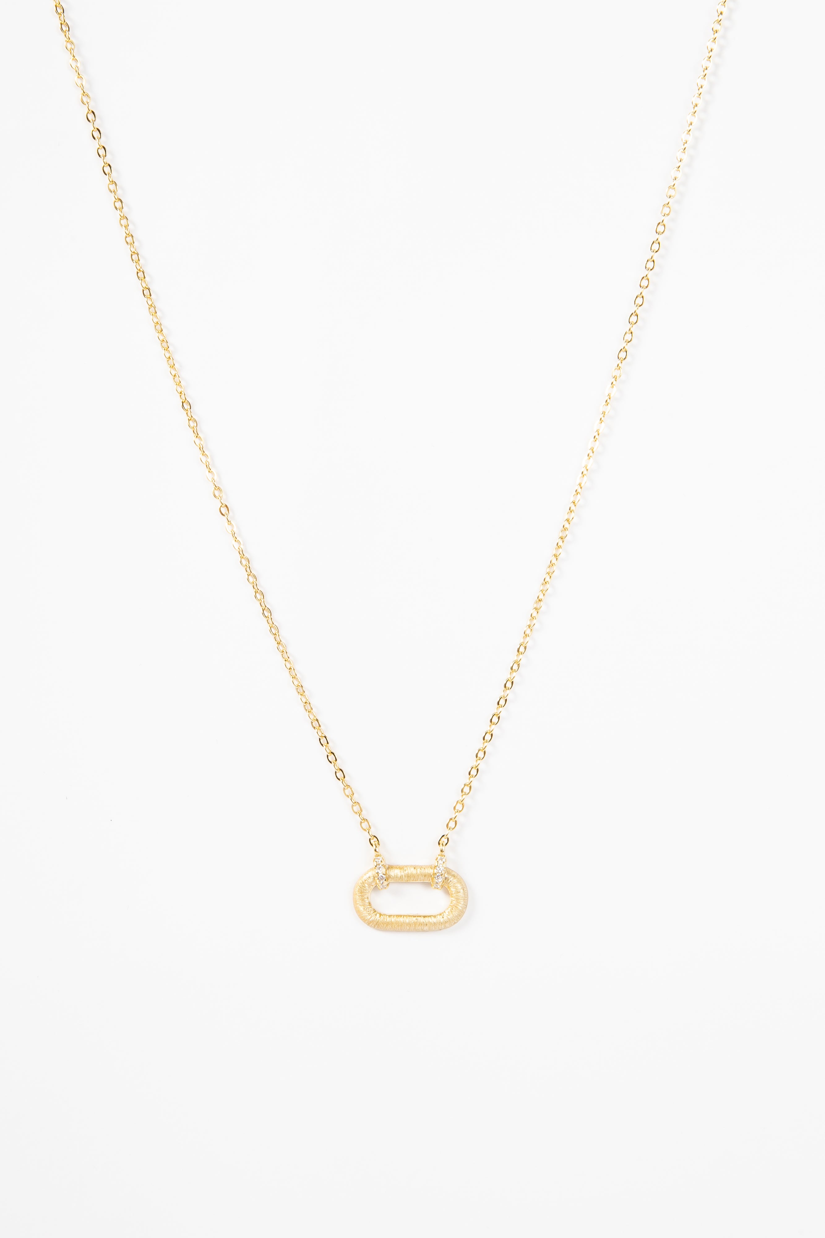 Collar Oval Matte Brushed