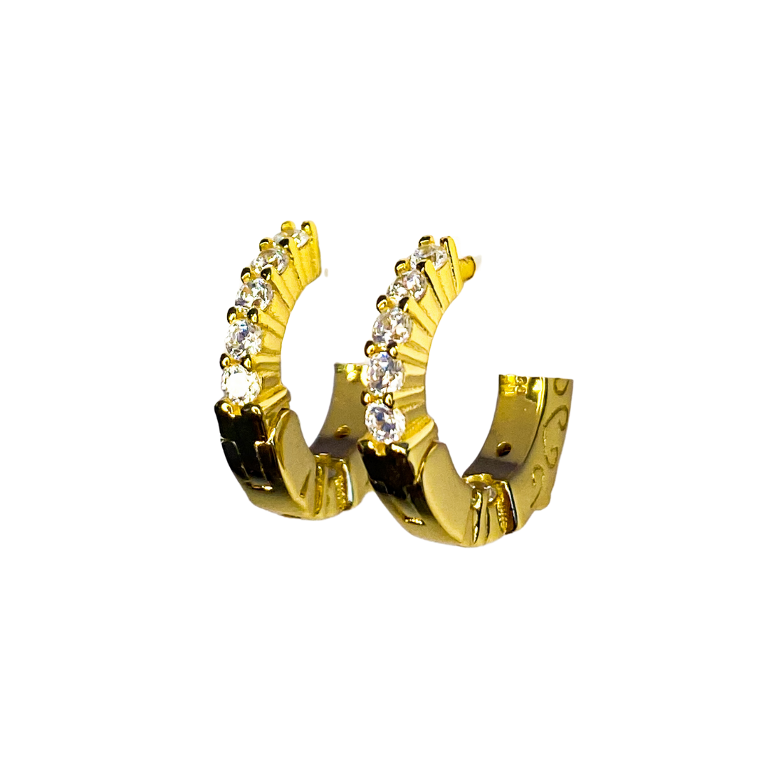 Aro Sasser Cz Hoop Gold