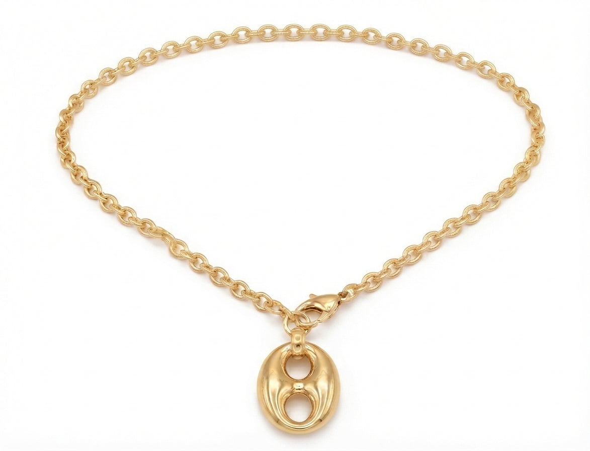 Collar Brassy Gran Guc Pendant
